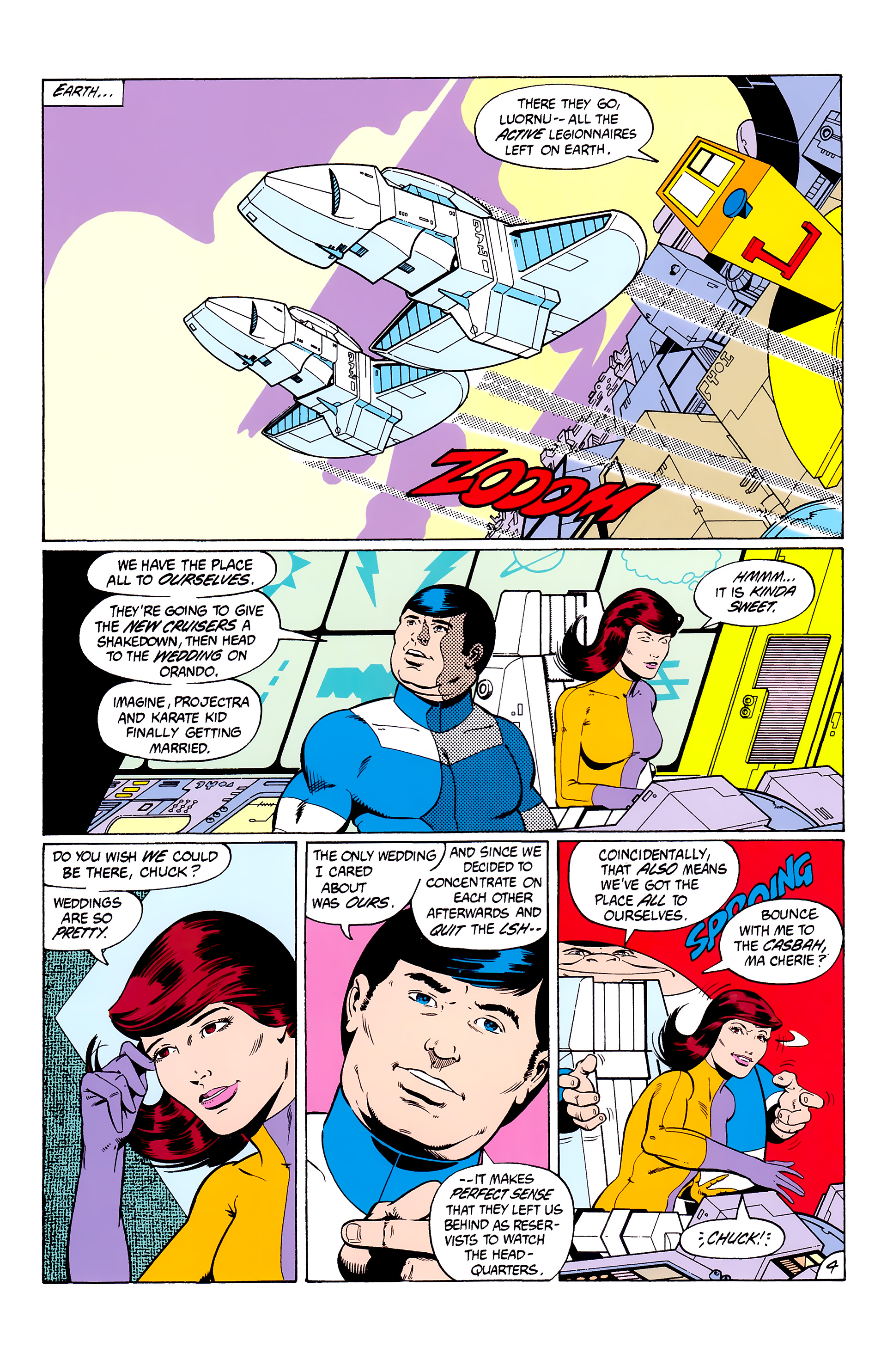 Read online Legion of Super-Heroes (1980) comic -  Issue #303 - 5