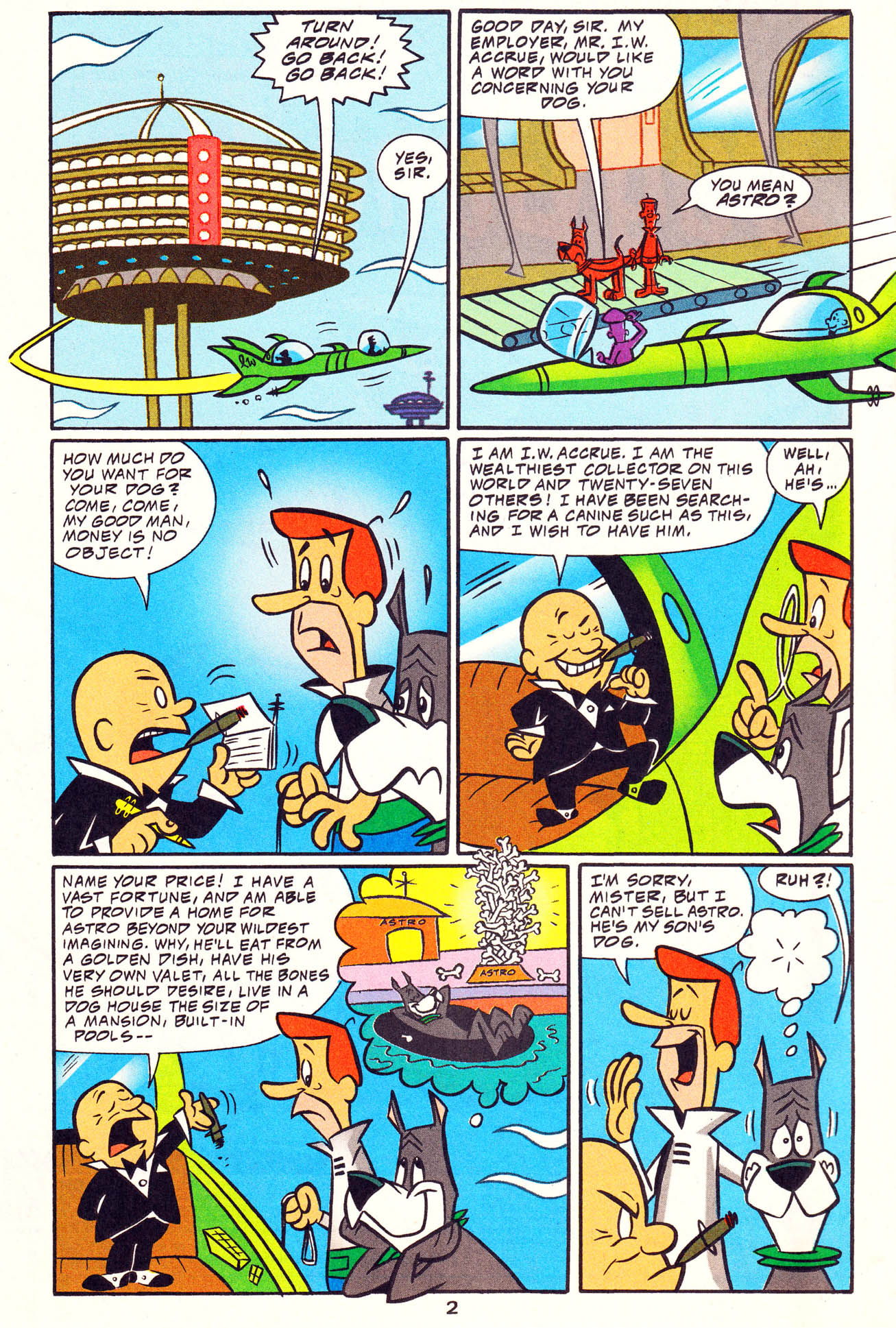 Read online The Flintstones and the Jetsons comic -  Issue #13 - 4