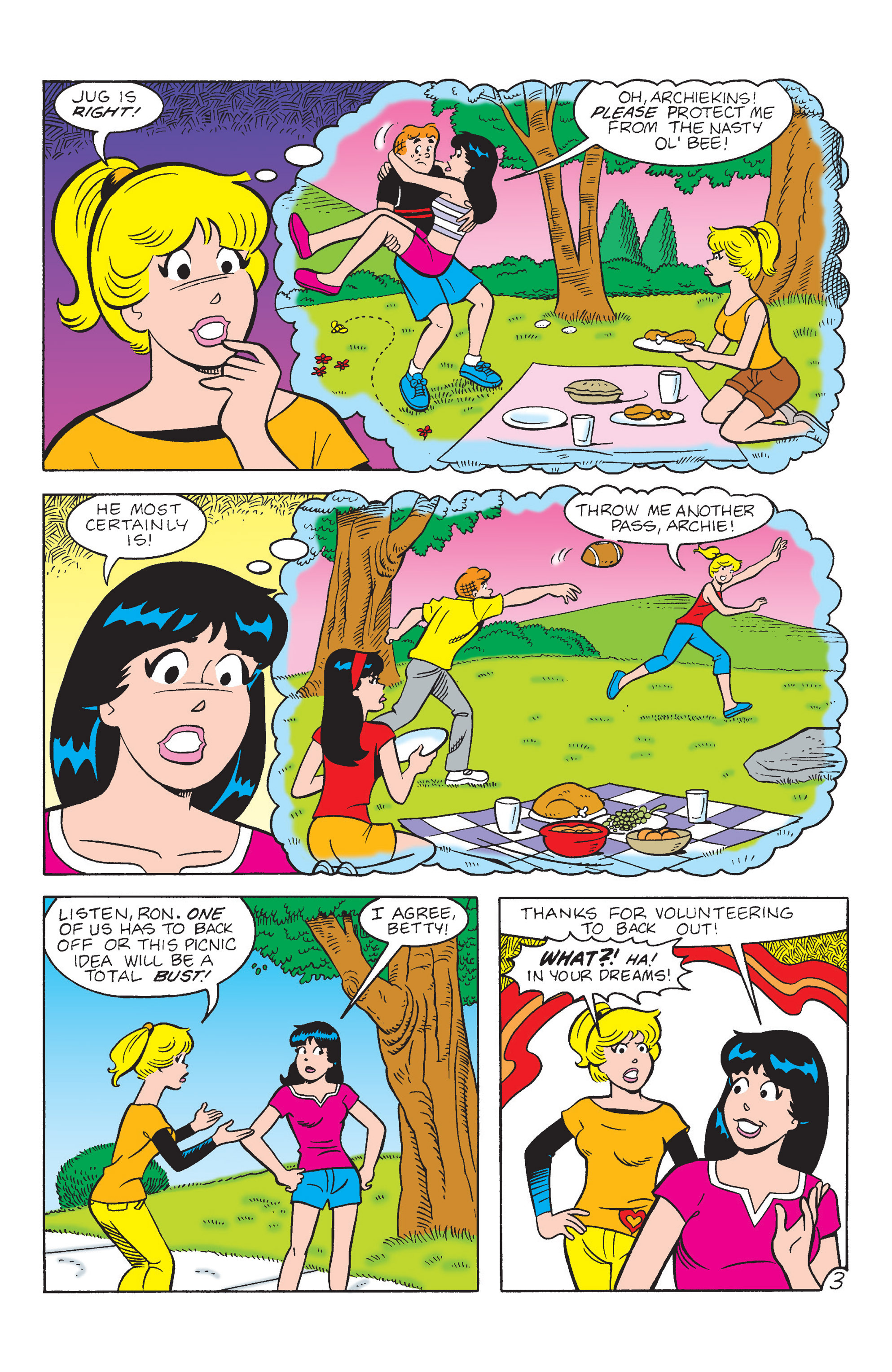 Read online Betty and Veronica: Picnic Antics comic -  Issue # TPB - 5