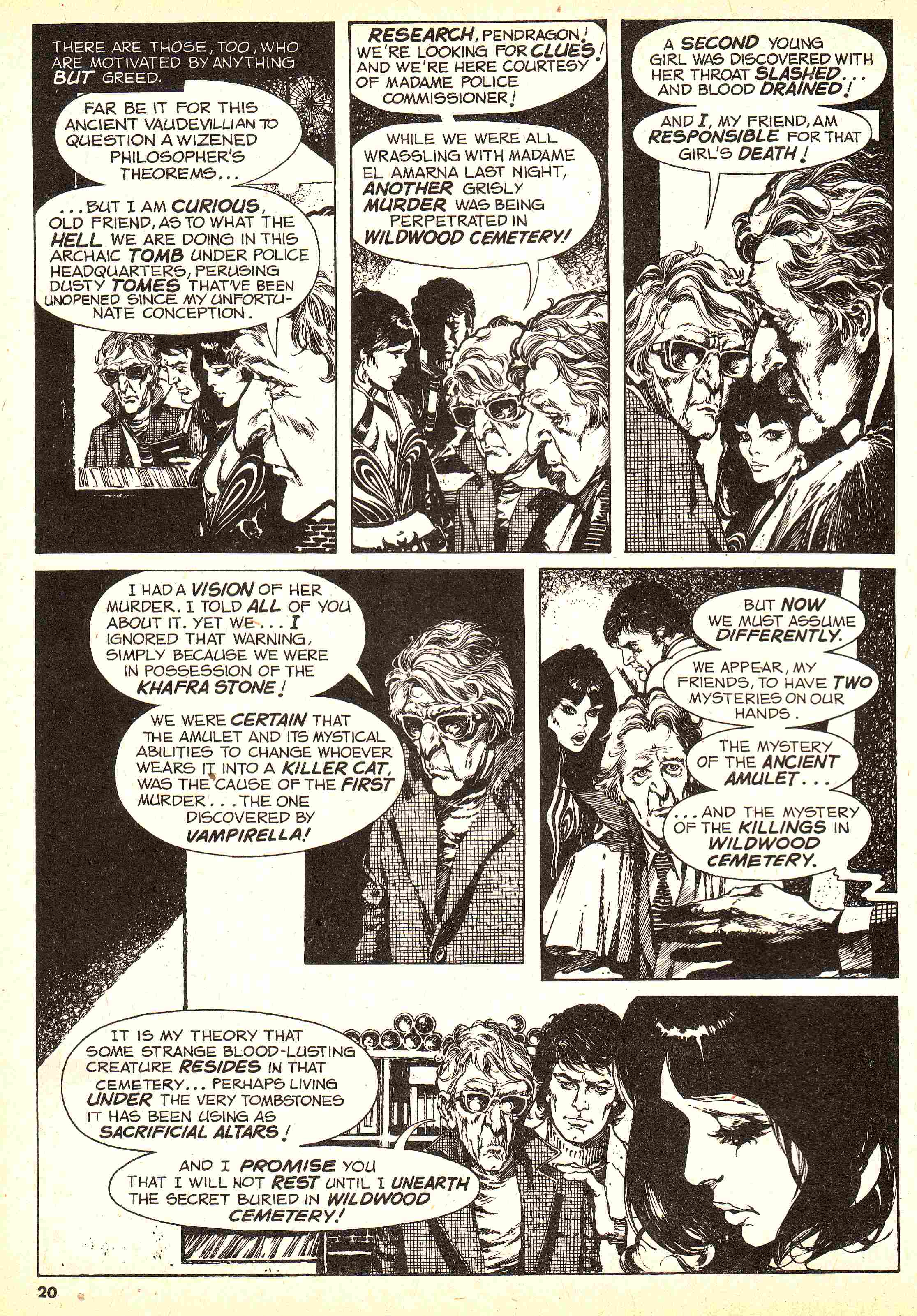 Read online Vampirella (1969) comic -  Issue #50 - 20