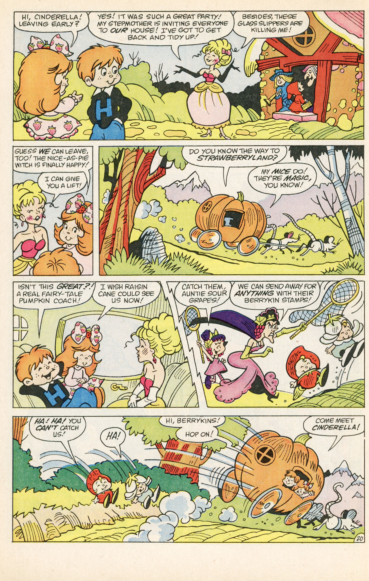 Read online Strawberry Shortcake (1985) comic -  Issue #6 - 32