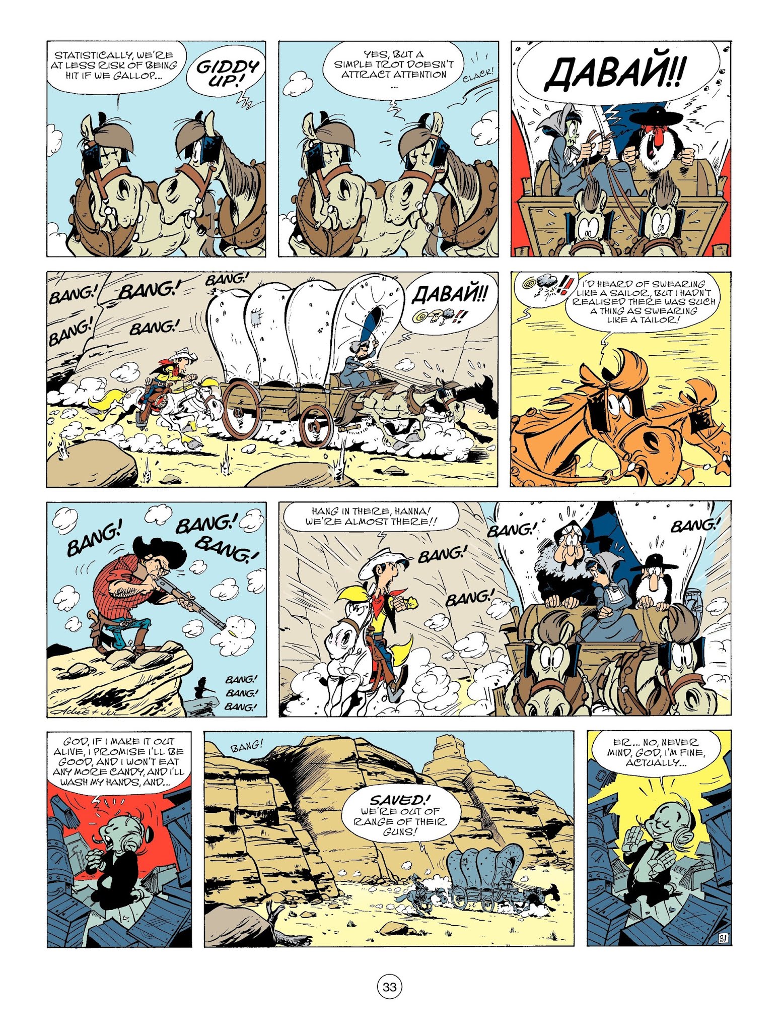 Read online A Lucky Luke Adventure comic -  Issue #66 - 35