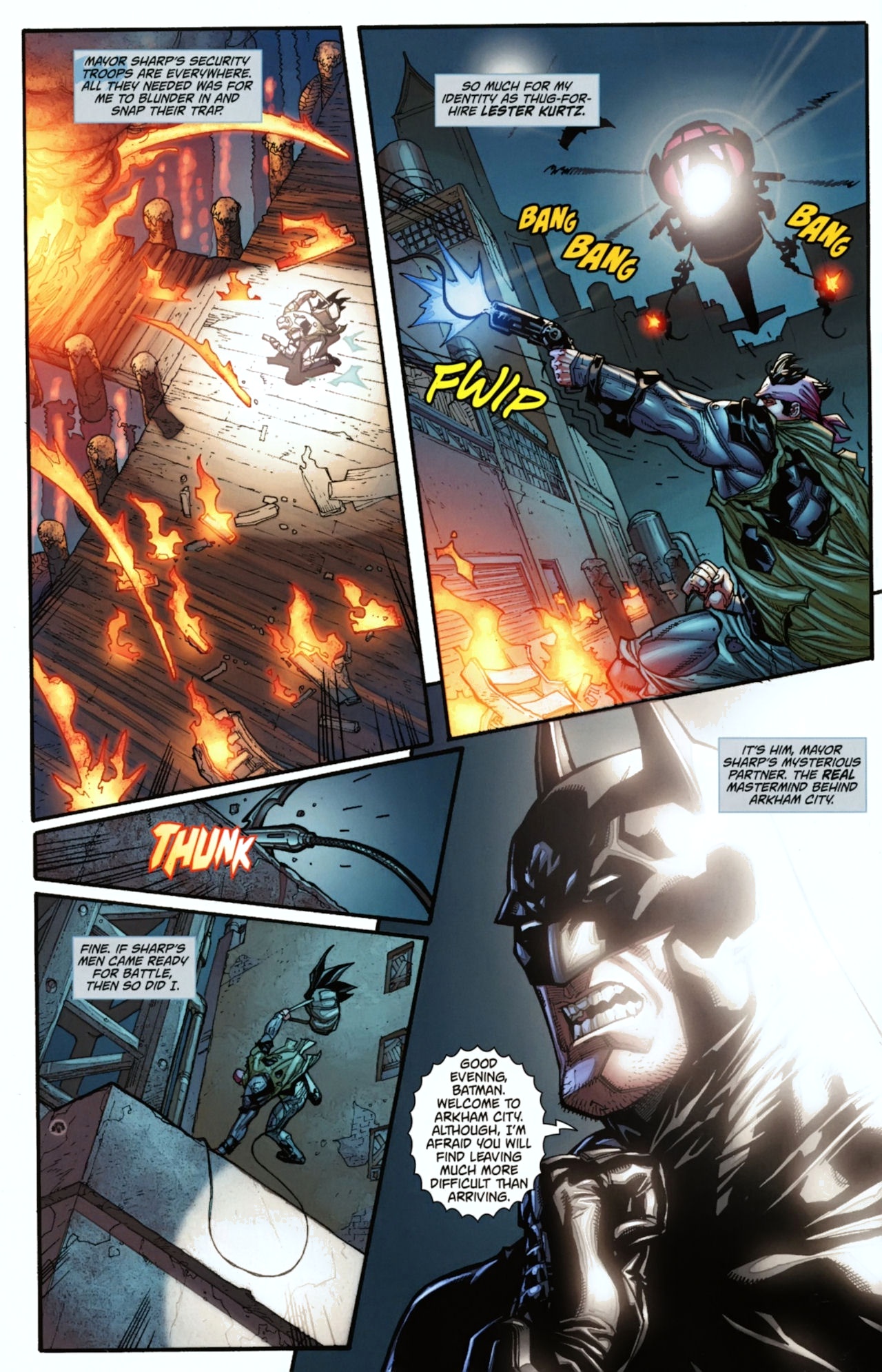 Read online Batman: Arkham City comic -  Issue #4 - 3