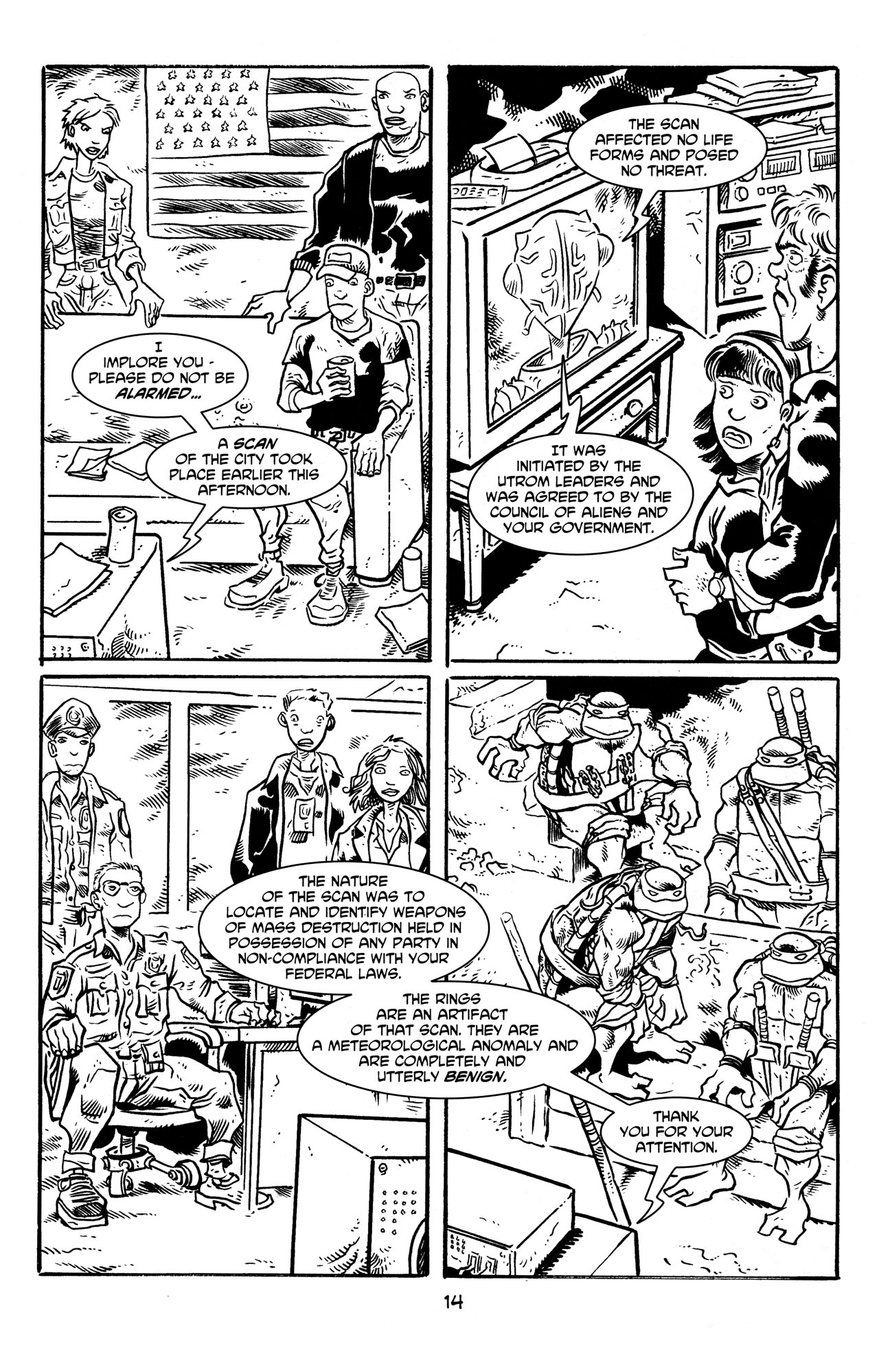 Read online Michelangelo The Third Kind comic -  Issue #3 - 16