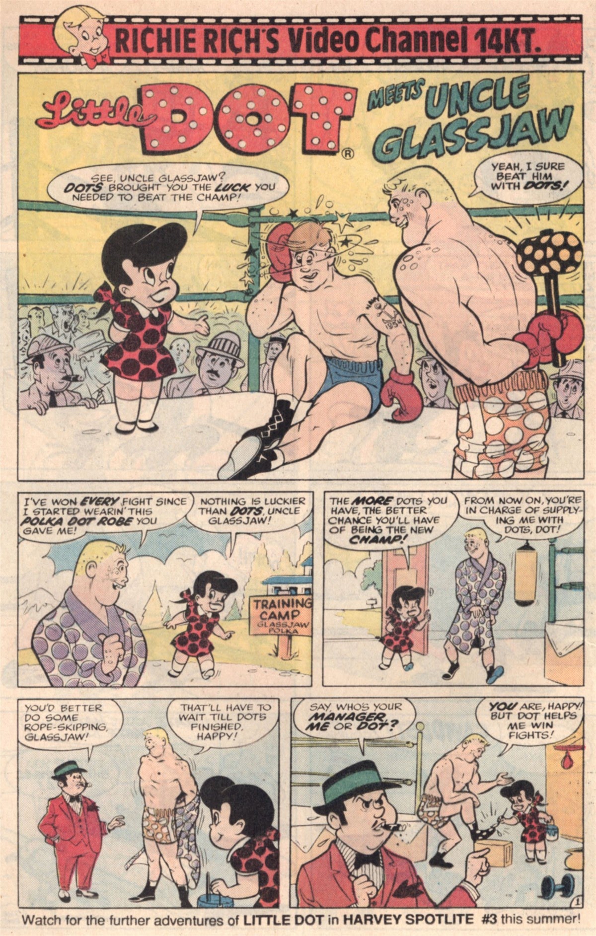 Read online Harvey Hits Comics comic -  Issue #5 - 12