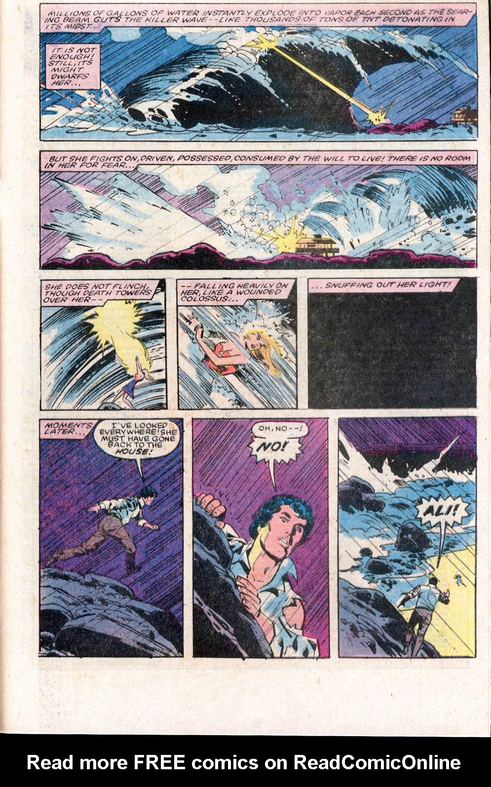 Read online Dazzler (1981) comic -  Issue #31 - 21
