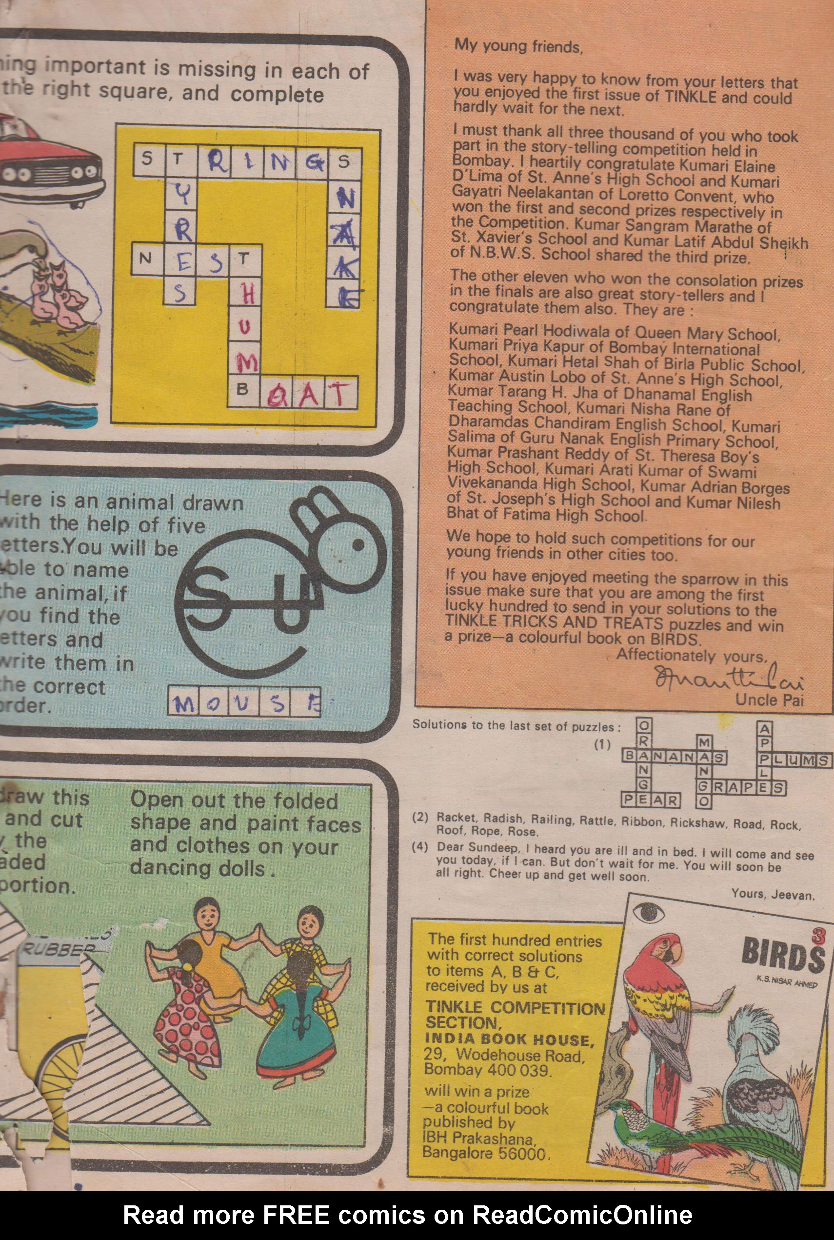 Read online Tinkle comic -  Issue #2 - 17