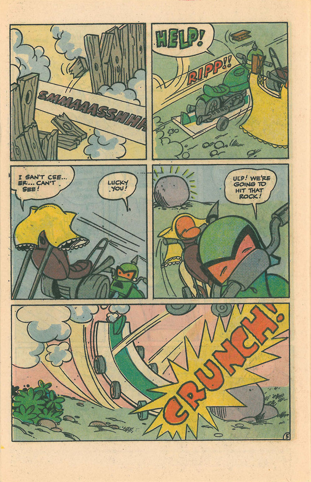 Read online Wheelie and the Chopper Bunch comic -  Issue #5 - 28