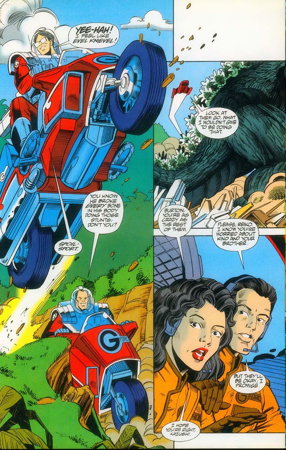 Godzilla (1995) Issue #14 #15 - English 13 Godzilla (1995) Issue #14 #15 - English 13