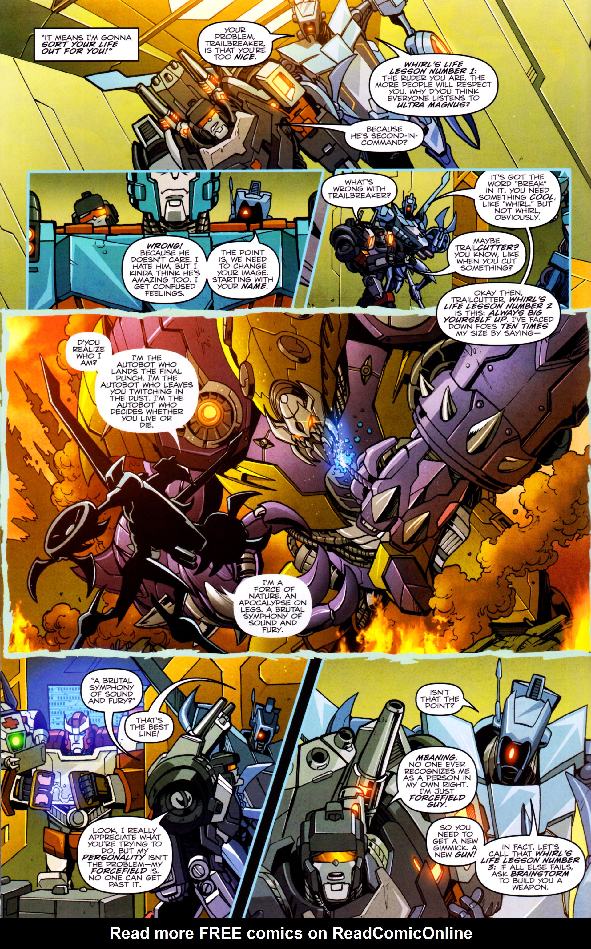 Read online The Transformers Spotlight: Trailcutter comic -  Issue # Full - 9