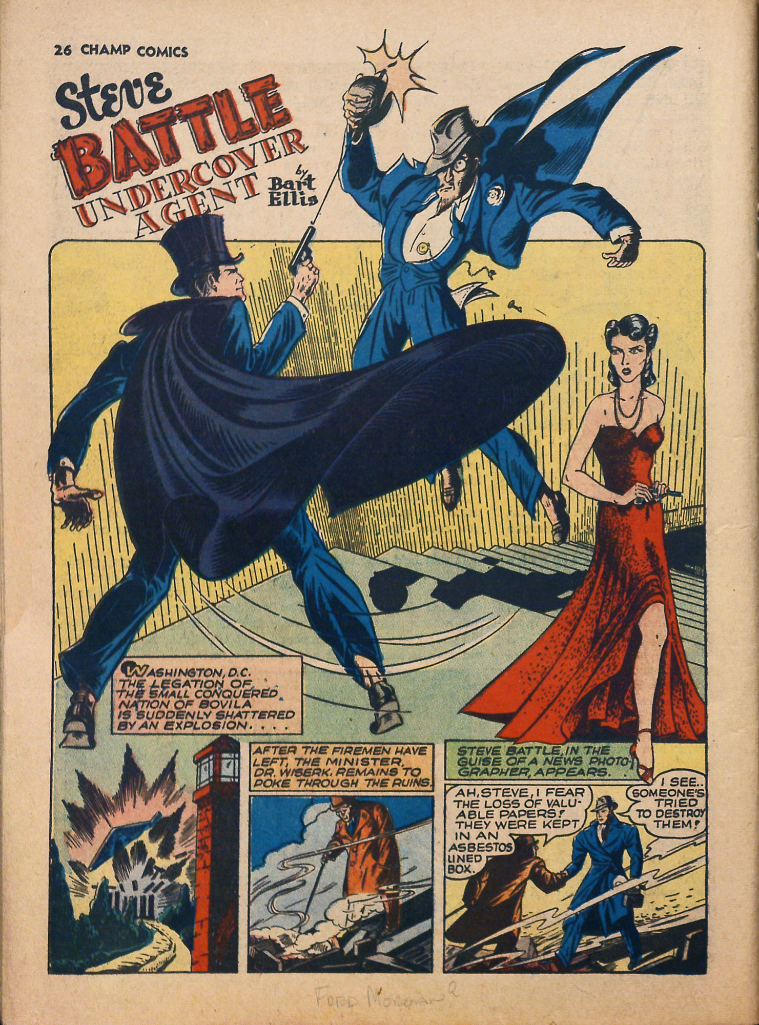 Read online Champ Comics comic -  Issue #14 - 28