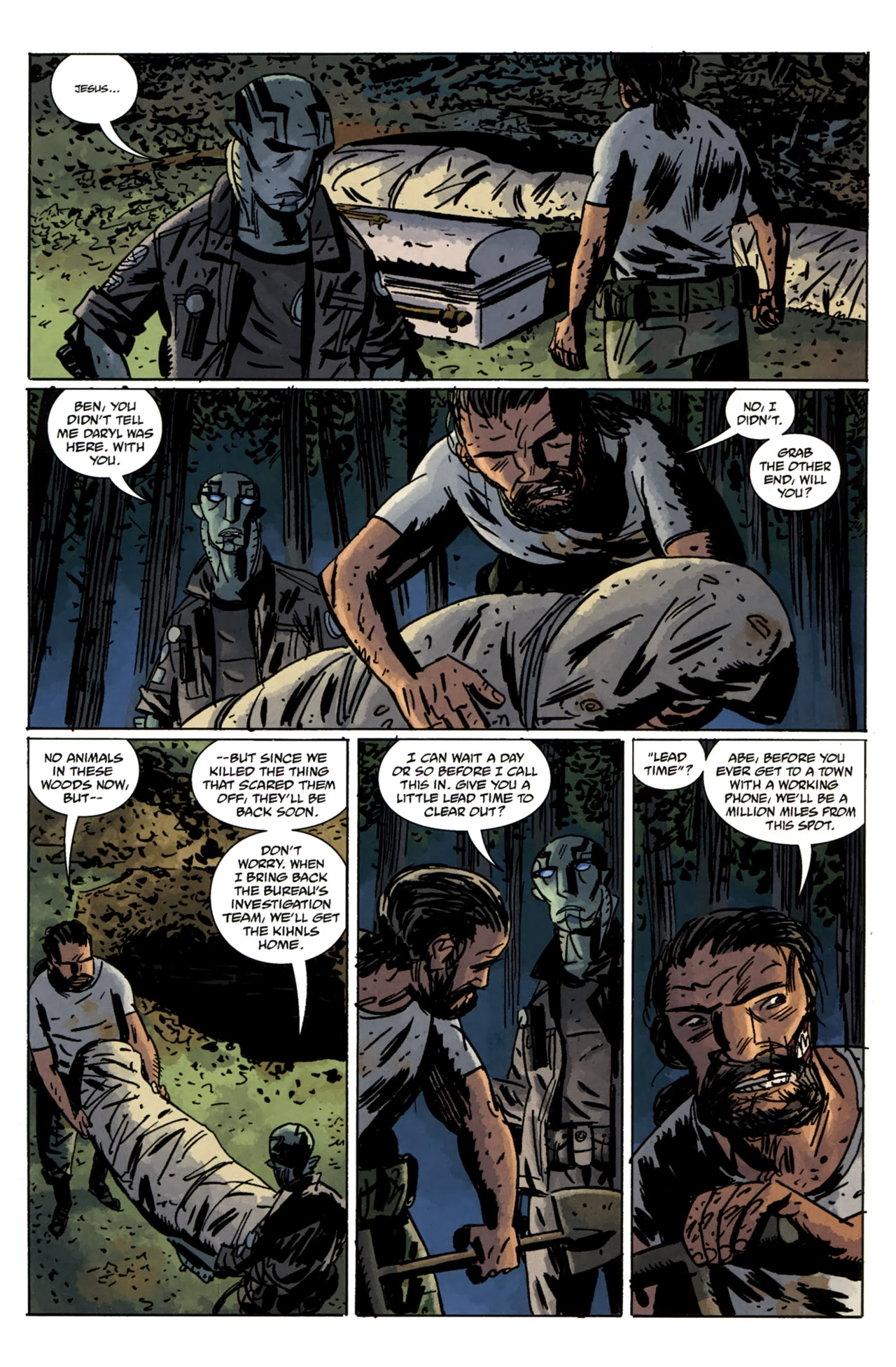 Read online B.P.R.D.: Hell on Earth - New World comic -  Issue #5 - 17