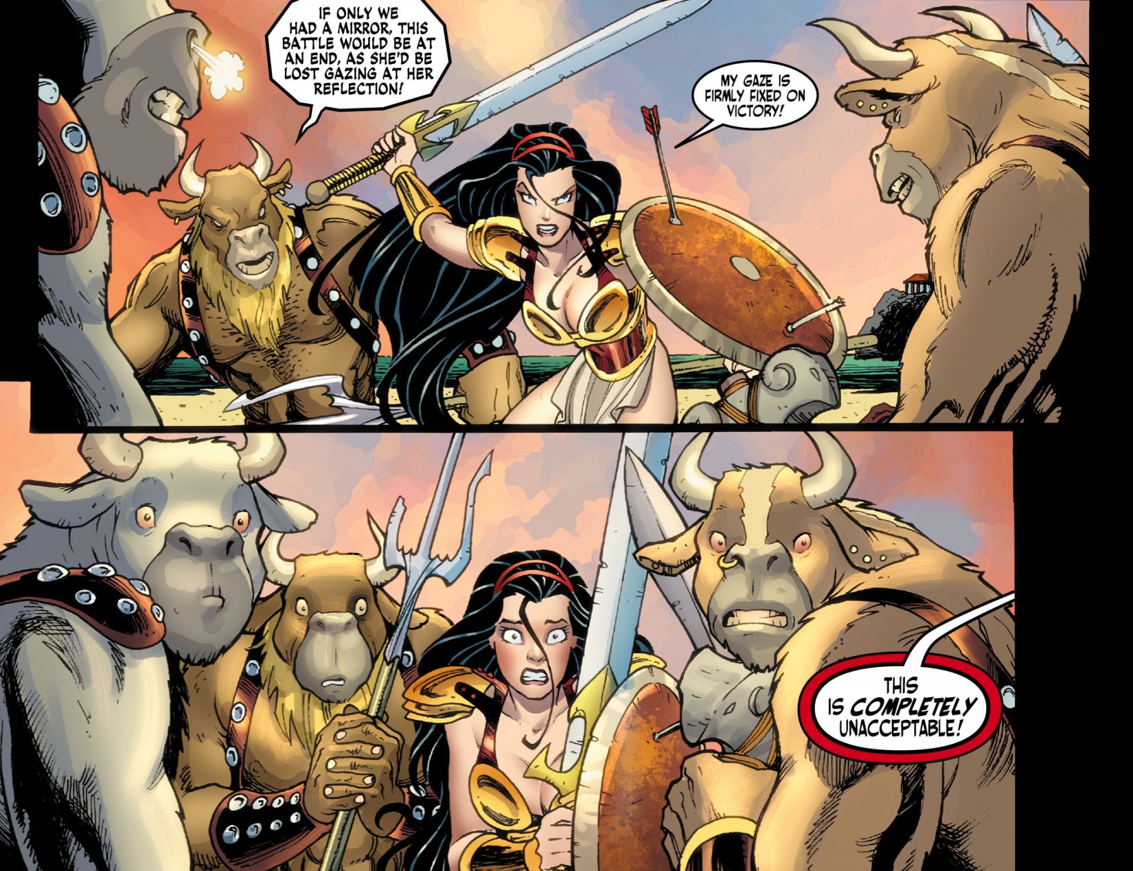 Read online Ame-Comi: Wonder Woman comic -  Issue #1 - 11