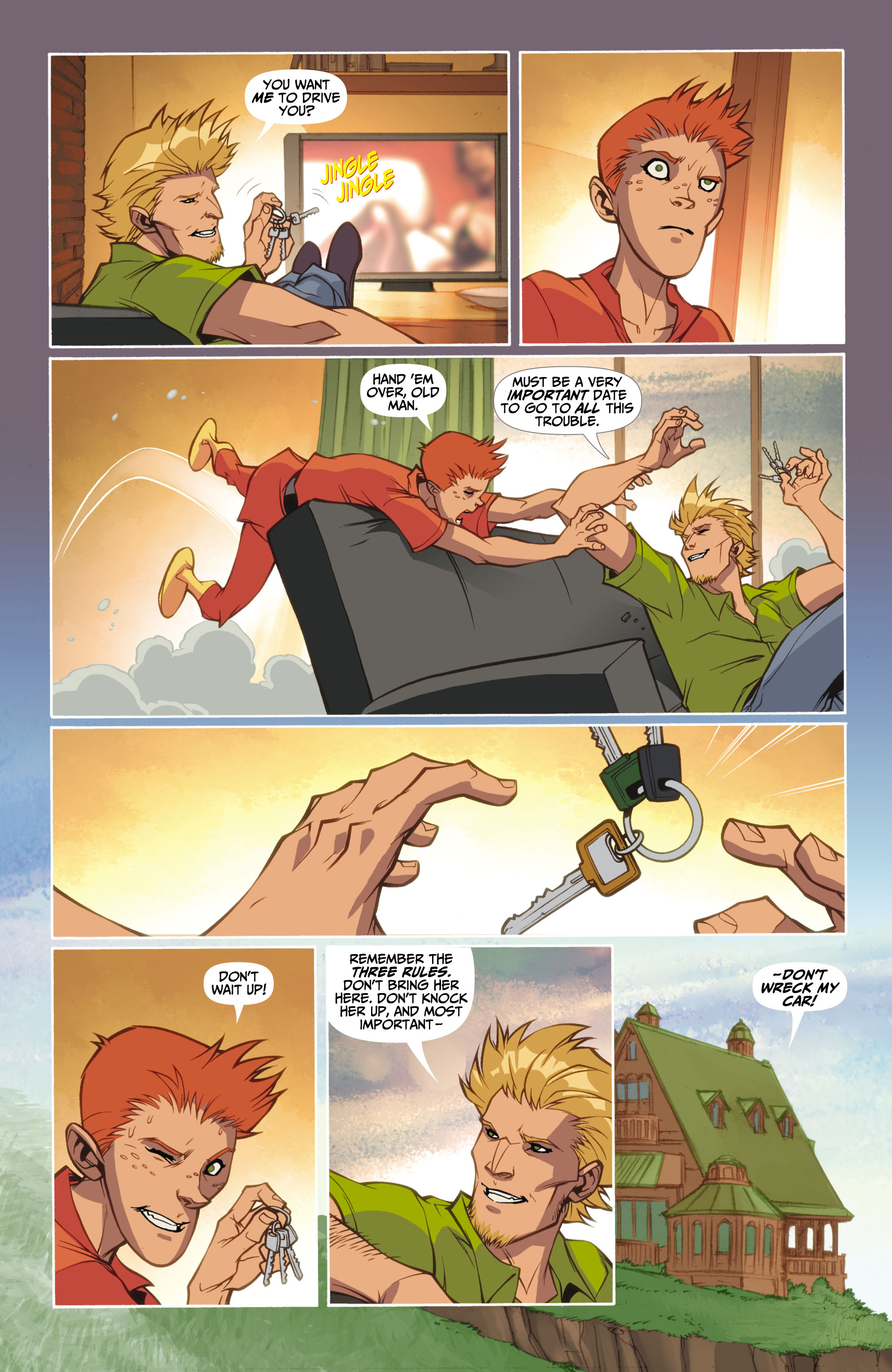 Read online Teen Titans: Year One comic -  Issue #5 - 5