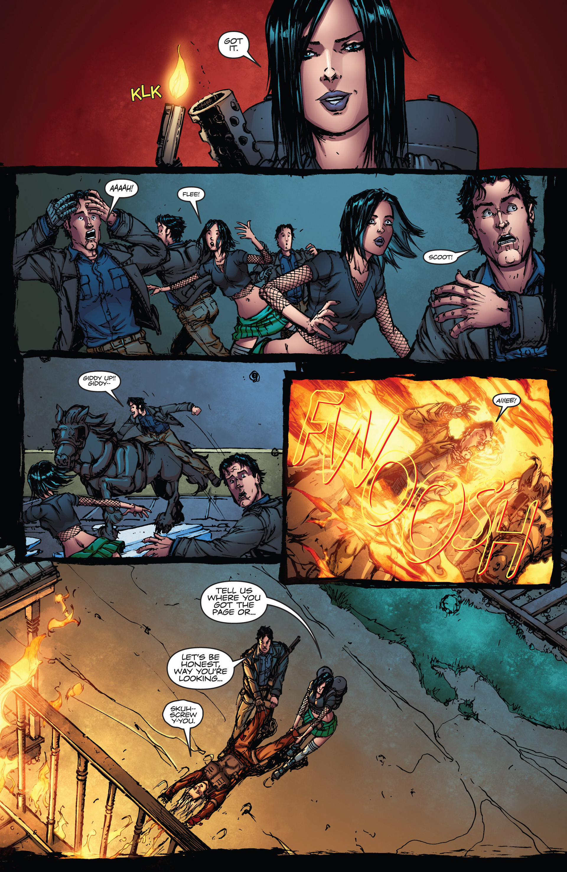 Read online Army of Darkness vs. Hack/Slash comic -  Issue #3 - 24