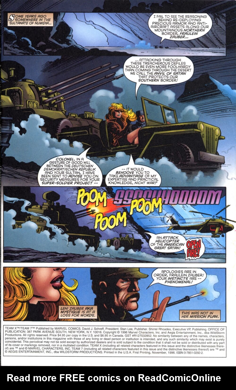 Read online Team X/Team 7 comic -  Issue # Full - 2