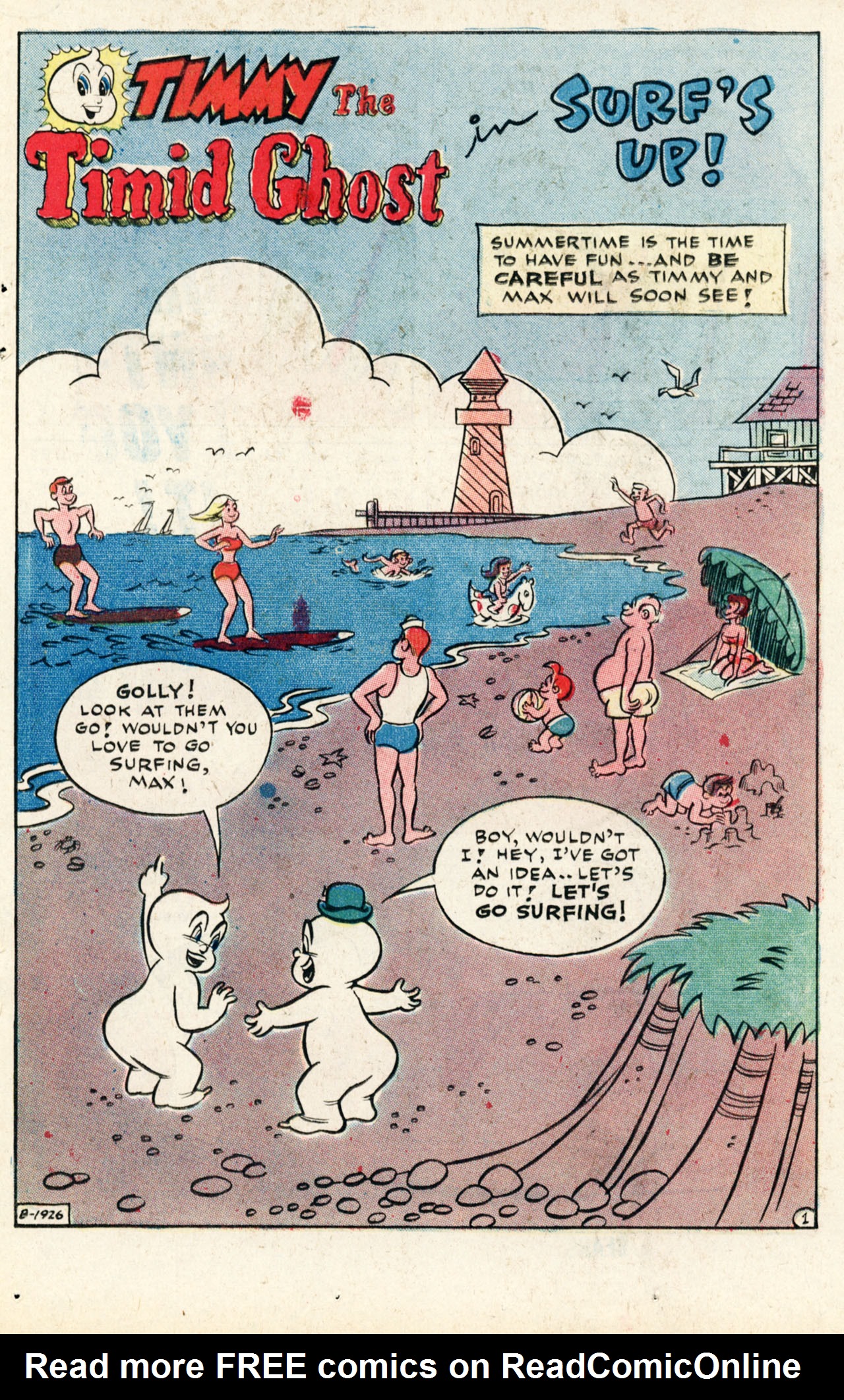 Read online Timmy the Timid Ghost comic -  Issue #10 - 19