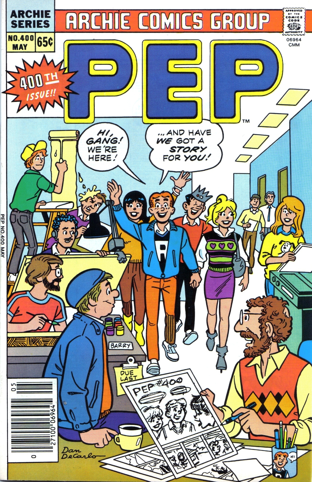 Read online Pep Comics comic -  Issue #400 - 1