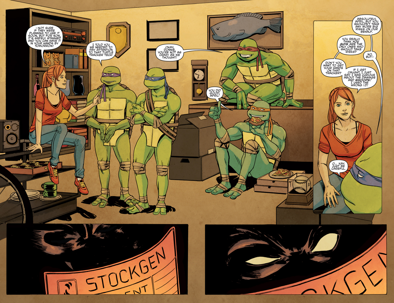 Read online Teenage Mutant Ninja Turtles Micro-Series comic -  Issue #7 - 13