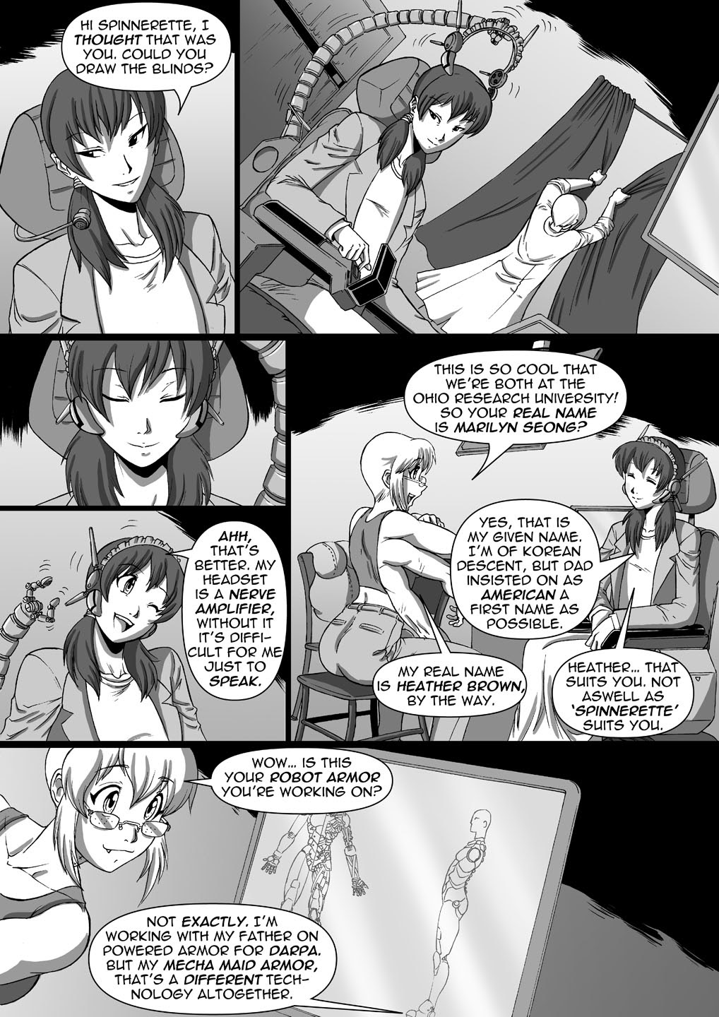 Read online Spinnerette comic -  Issue #3 - 19