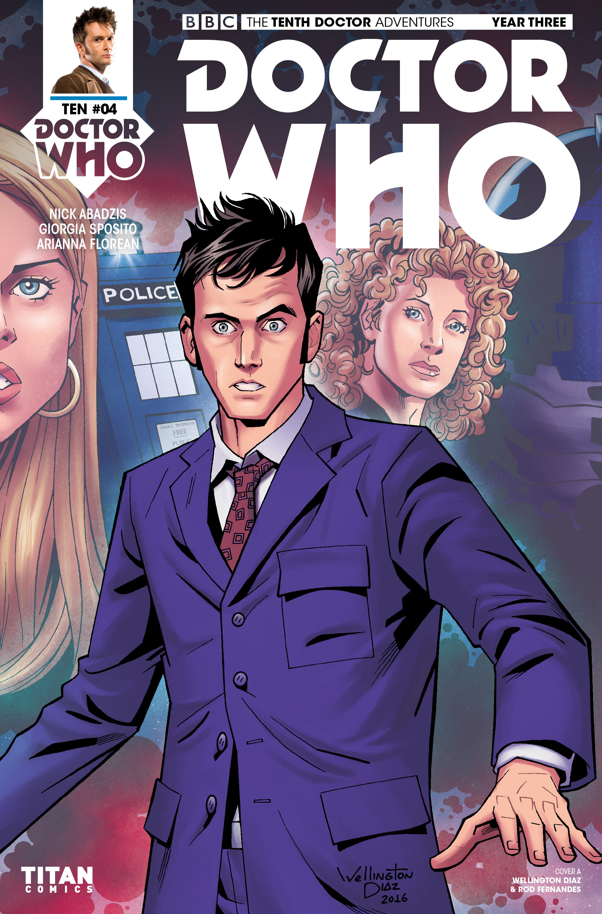 Read online Doctor Who: The Tenth Doctor Year Three comic -  Issue #4 - 1