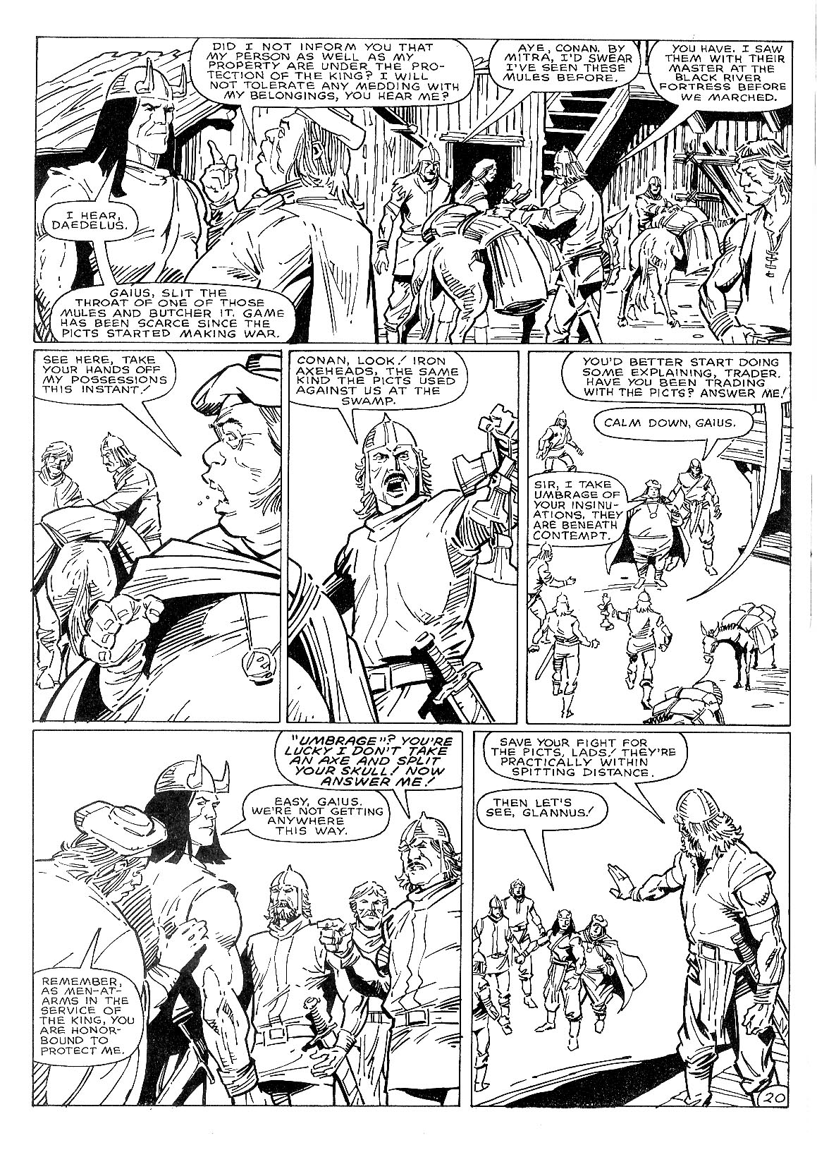 Read online The Savage Sword Of Conan comic -  Issue #143 - 26