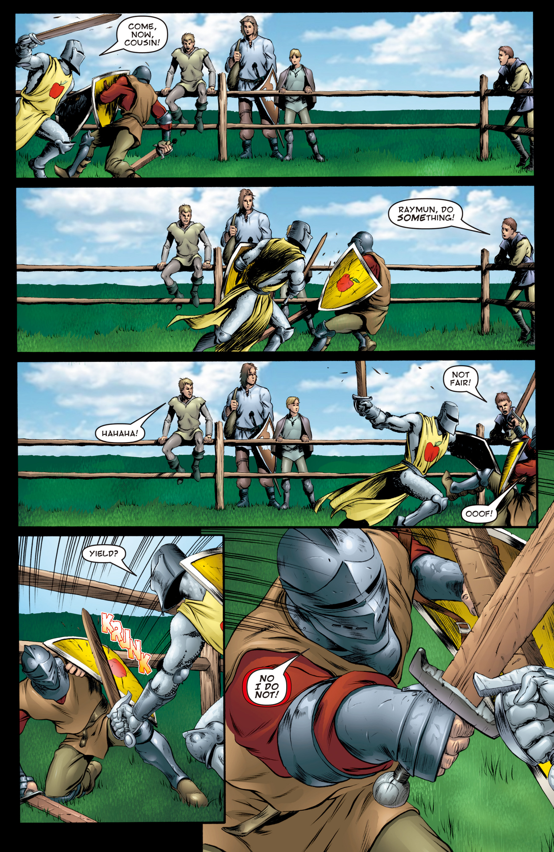 Read online The Hedge Knight: The Graphic Novel comic -  Issue # Full - 46
