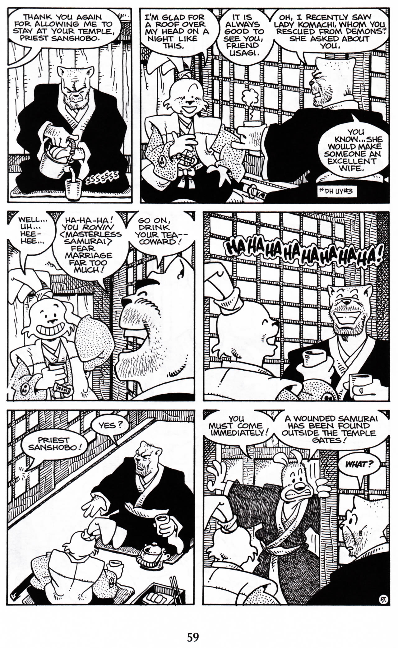 Read online Usagi Yojimbo (1996) comic -  Issue #9 - 6