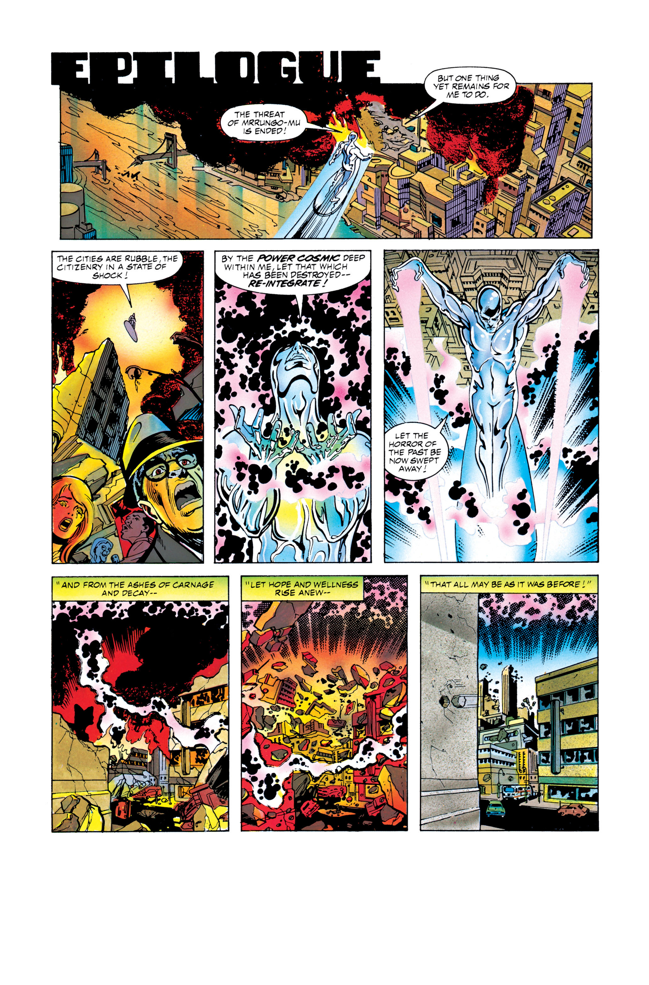 Read online Silver Surfer: Parable comic -  Issue # TPB - 129