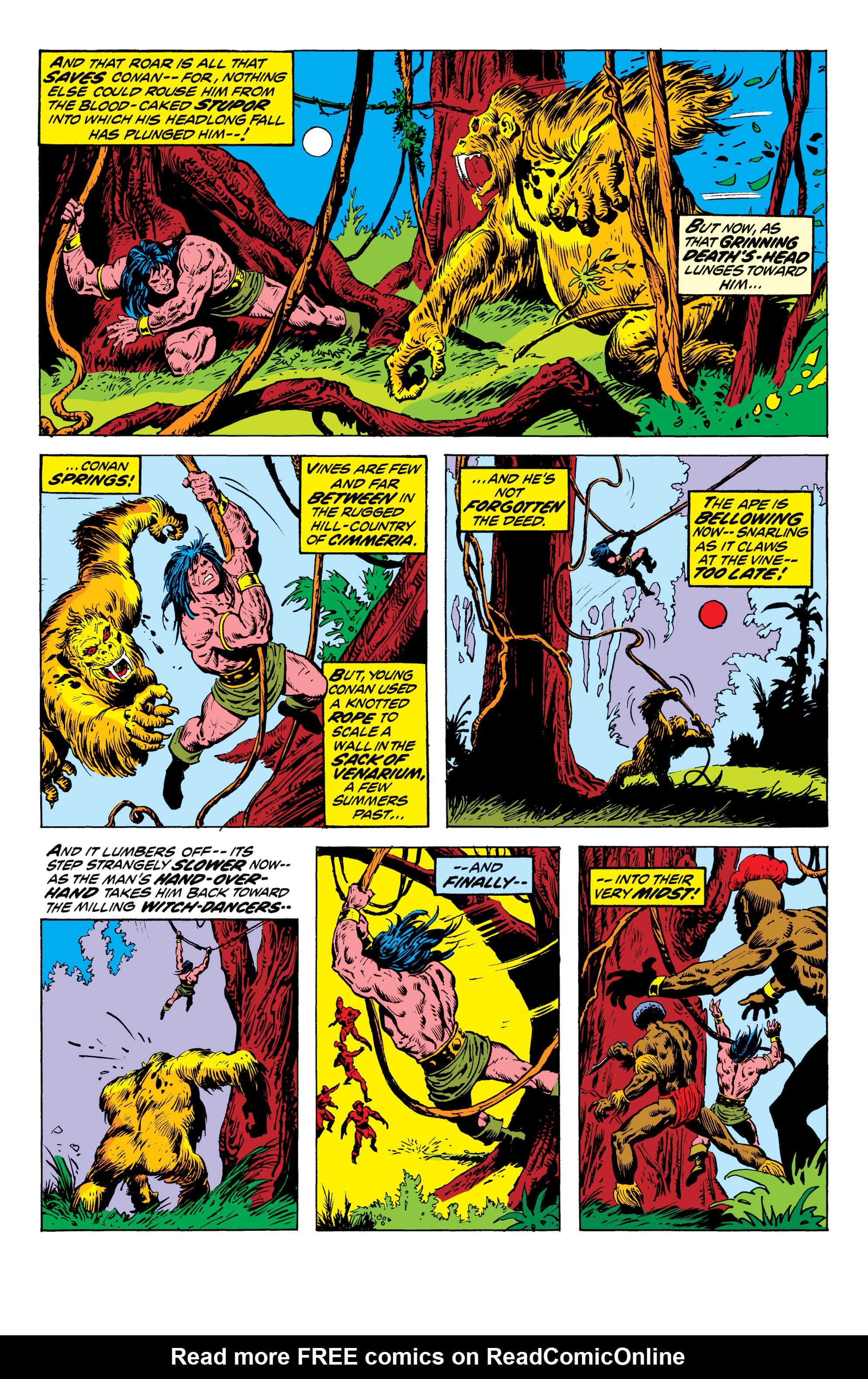 Read online Conan The Barbarian Epic Collection: The Original Marvel Years - The Curse Of The Golden Skull comic -  Issue # TPB (Part 1) - 43