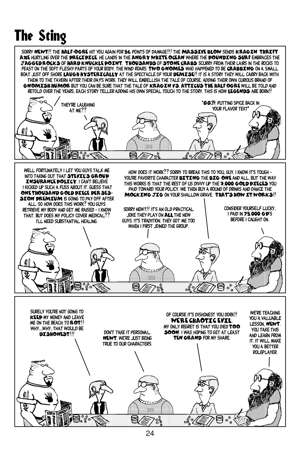 Read online Knights of the Dinner Table comic -  Issue #19 - 26