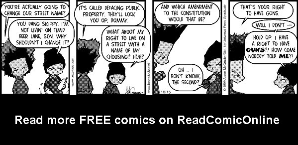 Read online The Boondocks Collection comic -  Issue # Year 1999 - 180