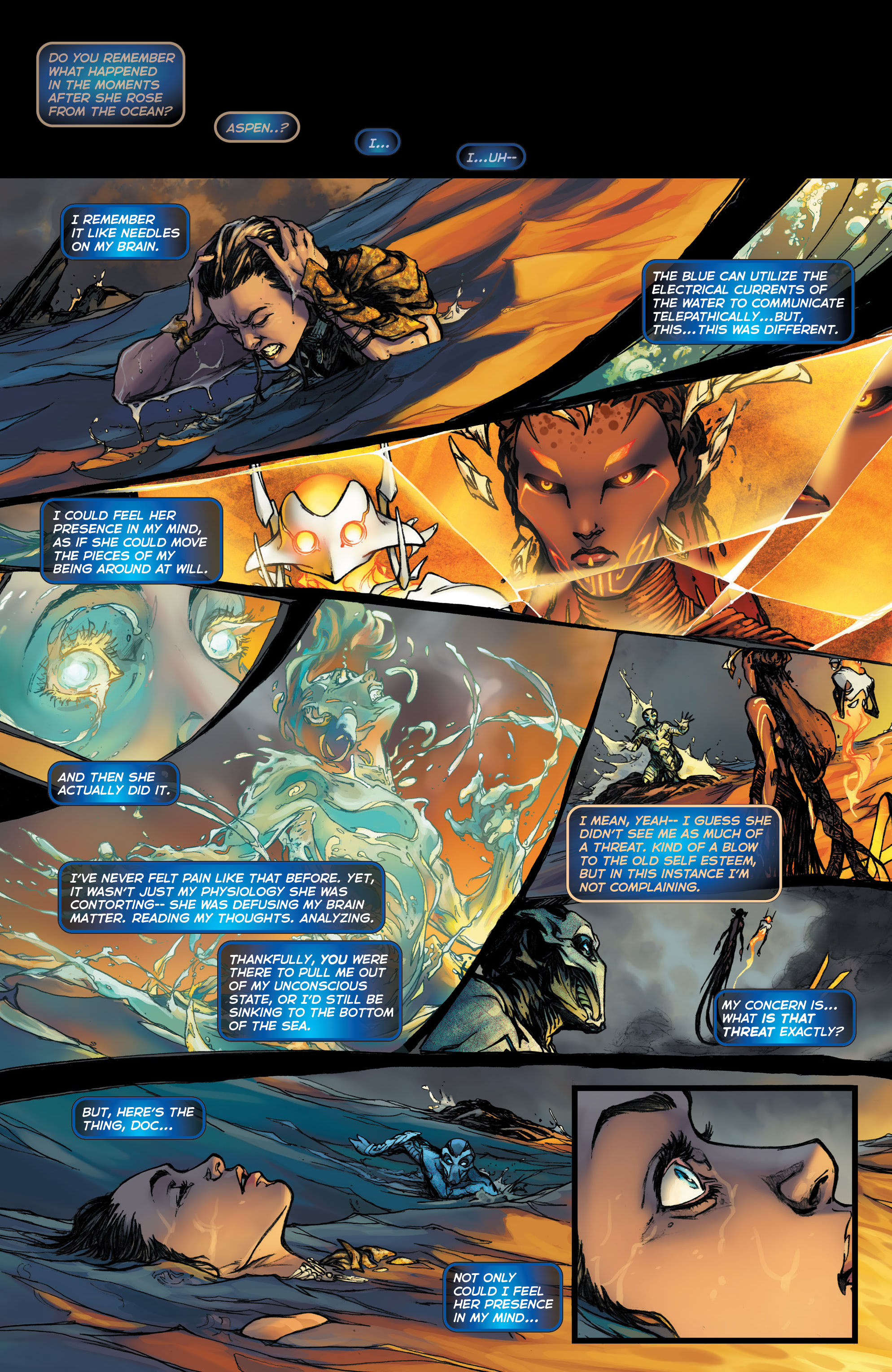 Read online Fathom The Core comic -  Issue #2 - 4