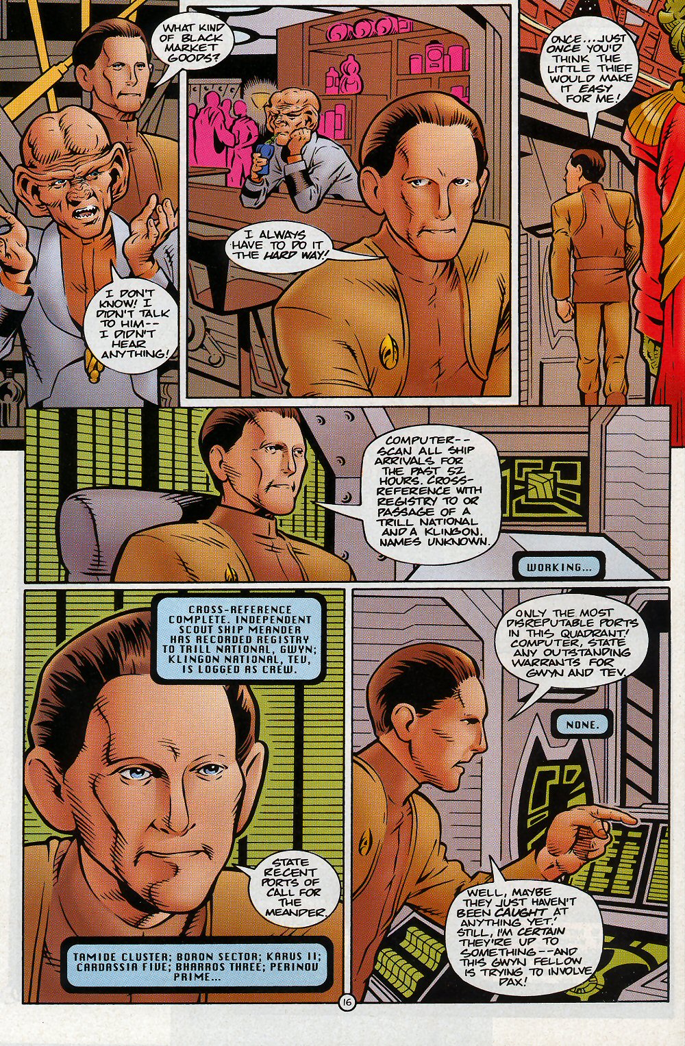 Read online Star Trek: Deep Space Nine (1993) comic -  Issue #18 - 16