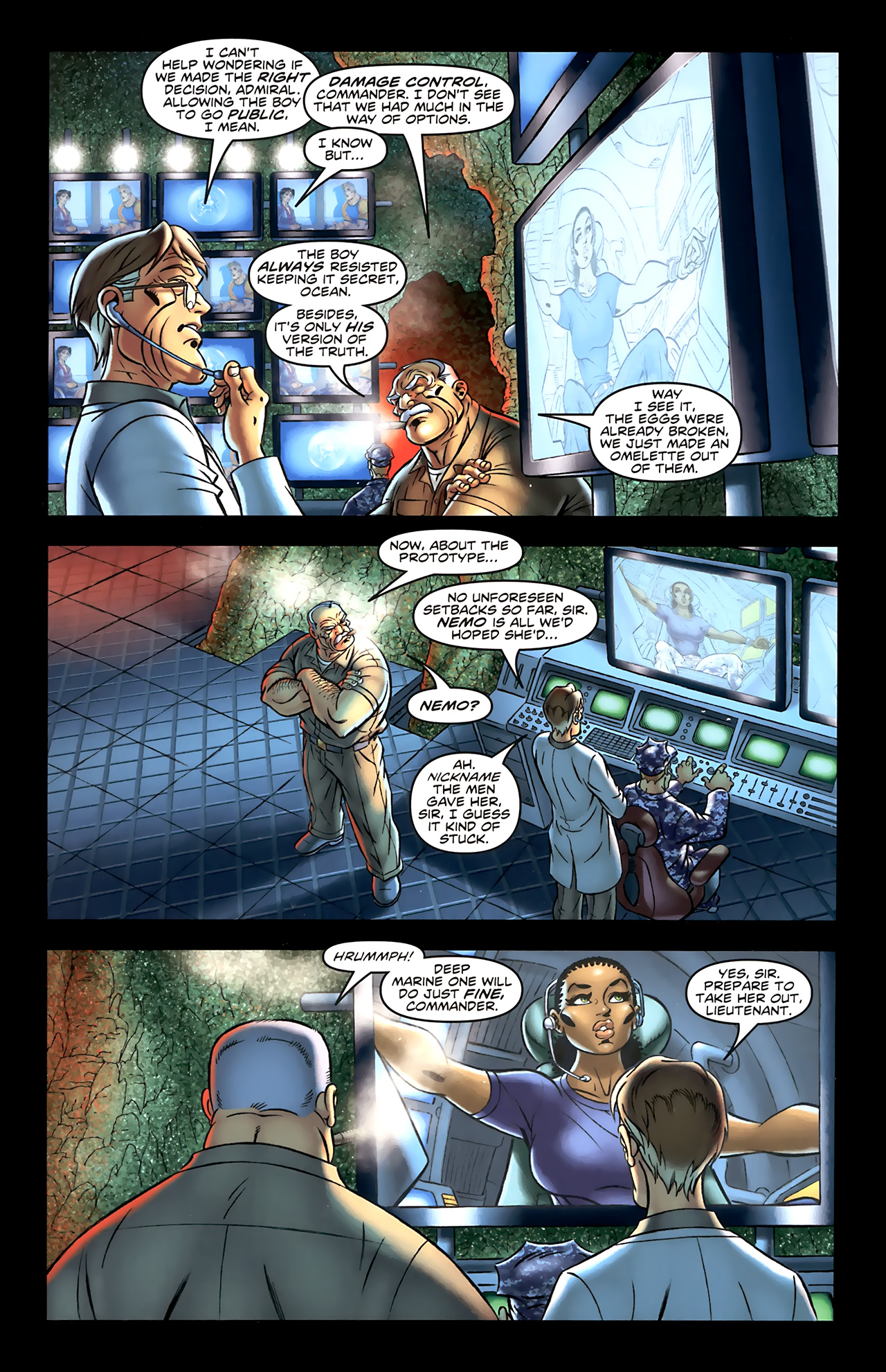 Read online Ian Churchill's Marineman comic -  Issue #3 - 14