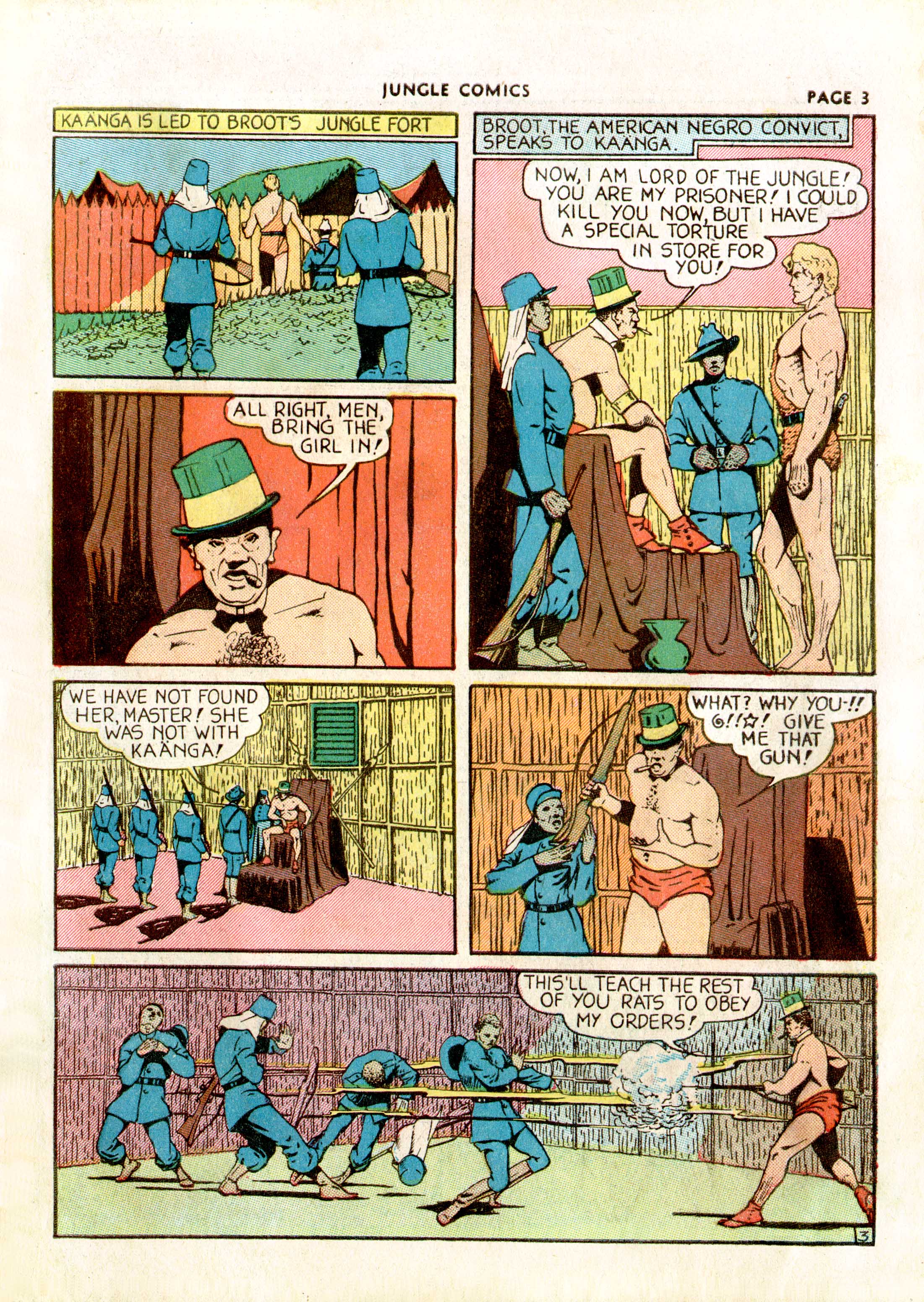 Read online Jungle Comics comic -  Issue #5 - 6