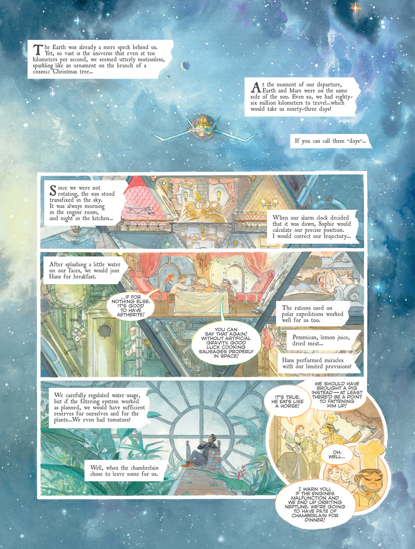 Read online Castle In the Stars: The Space Race of 1869 comic -  Issue #Castle In the Stars TPB The Knights of Mars - 47