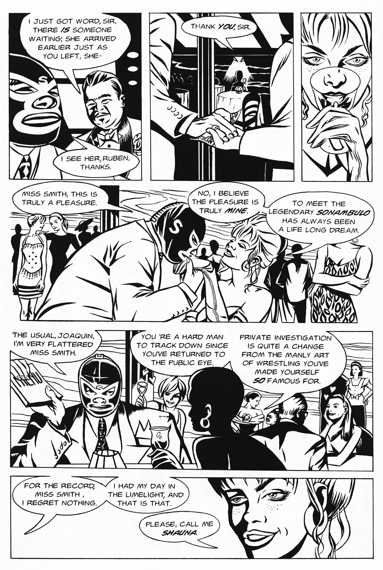 Read online Sonambulo: Sleep Of The Just comic -  Issue #1 - 19