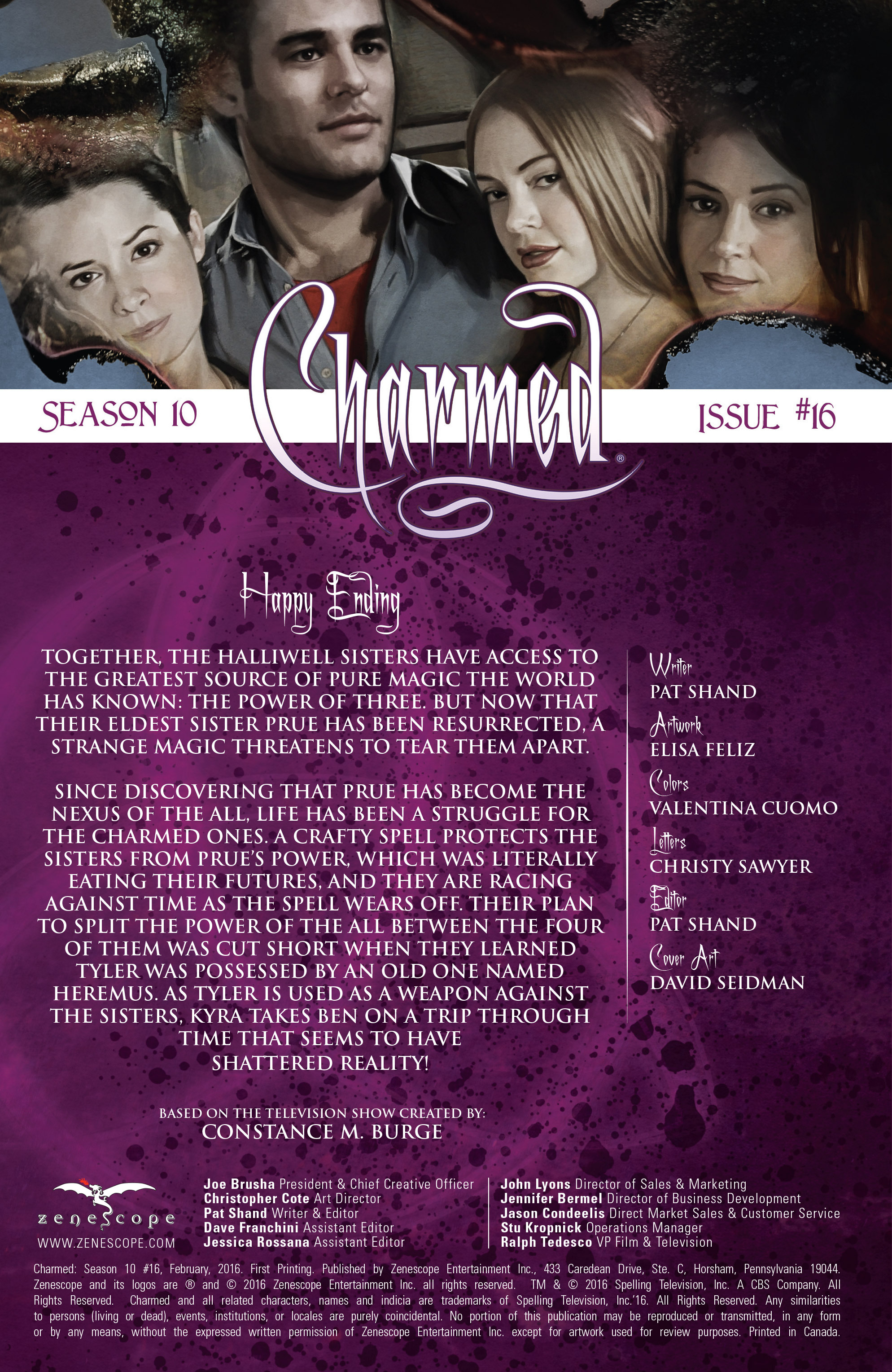 Read online Charmed Season 10 comic -  Issue #16 - 2