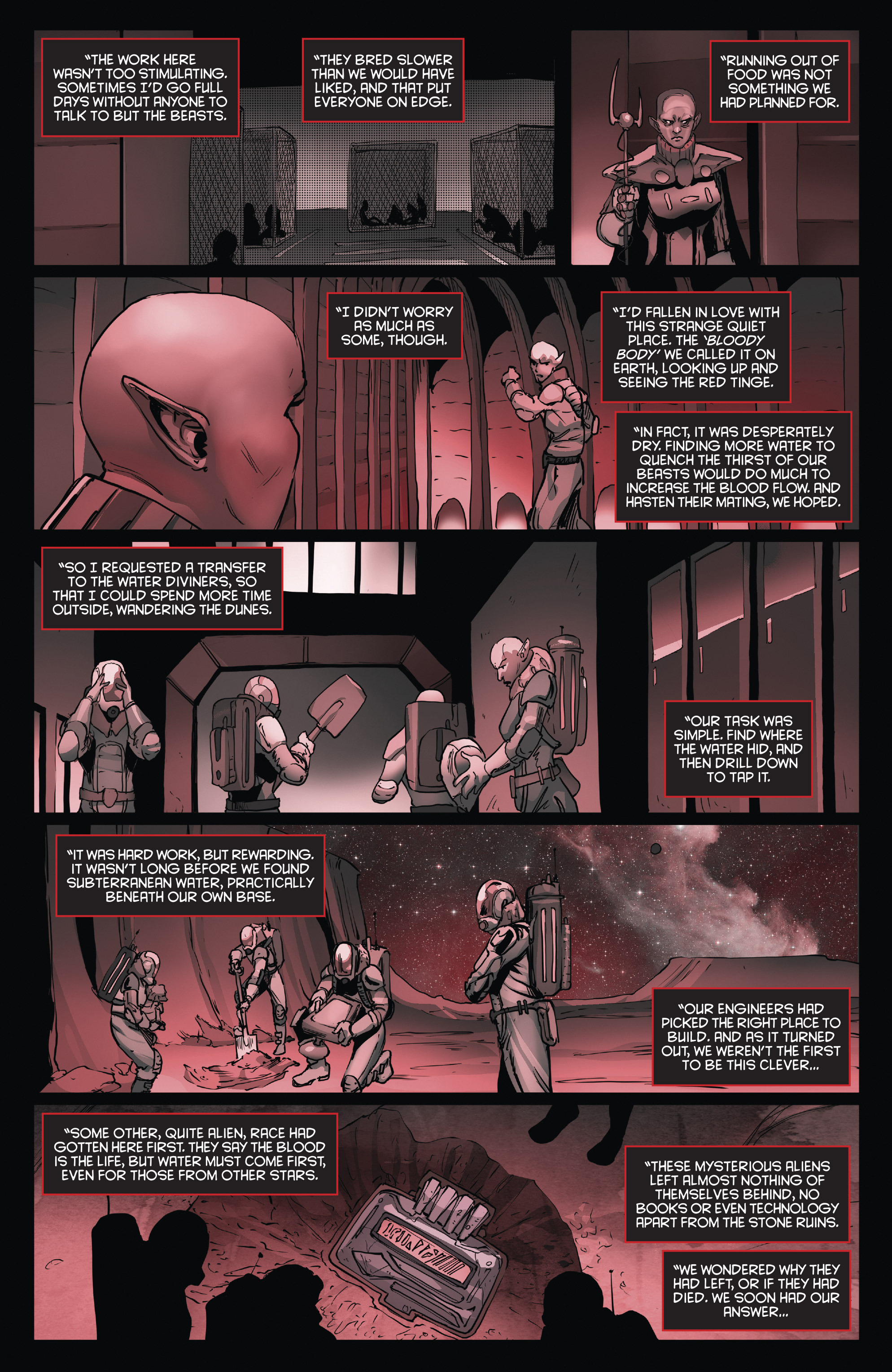 Read online Aliens/Vampirella comic -  Issue #5 - 14