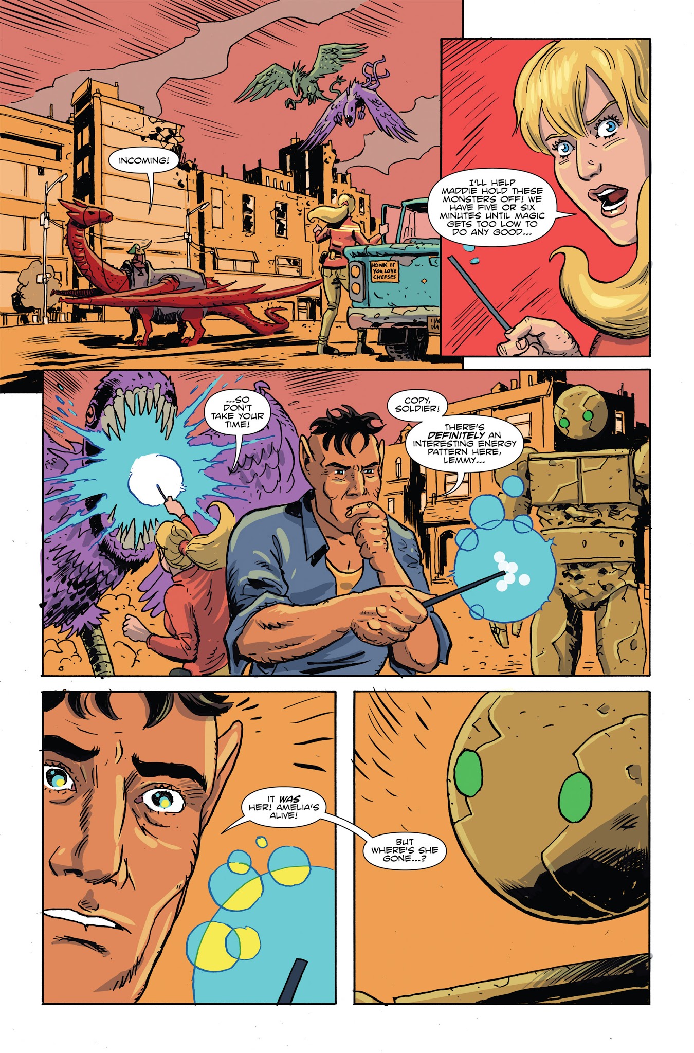 Read online Amelia Cole and the Impossible Fate comic -  Issue #6 - 9