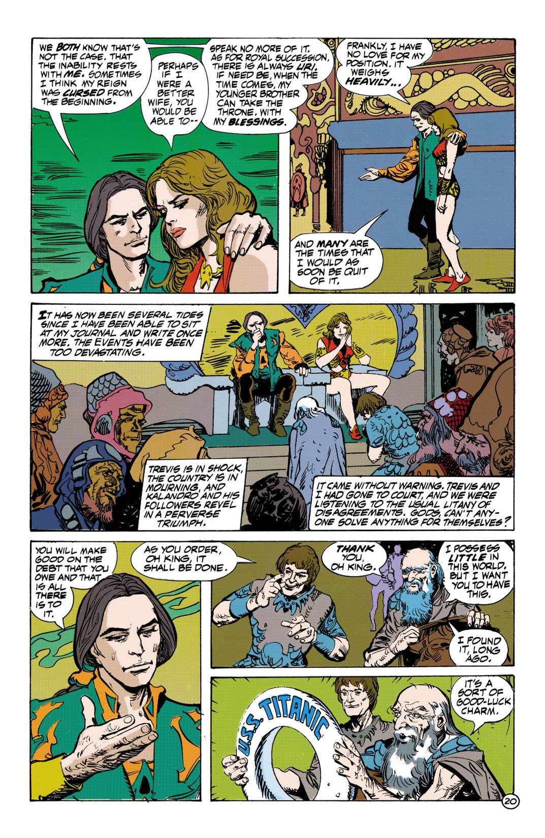 Read online The Atlantis Chronicles comic -  Issue #7 - 21