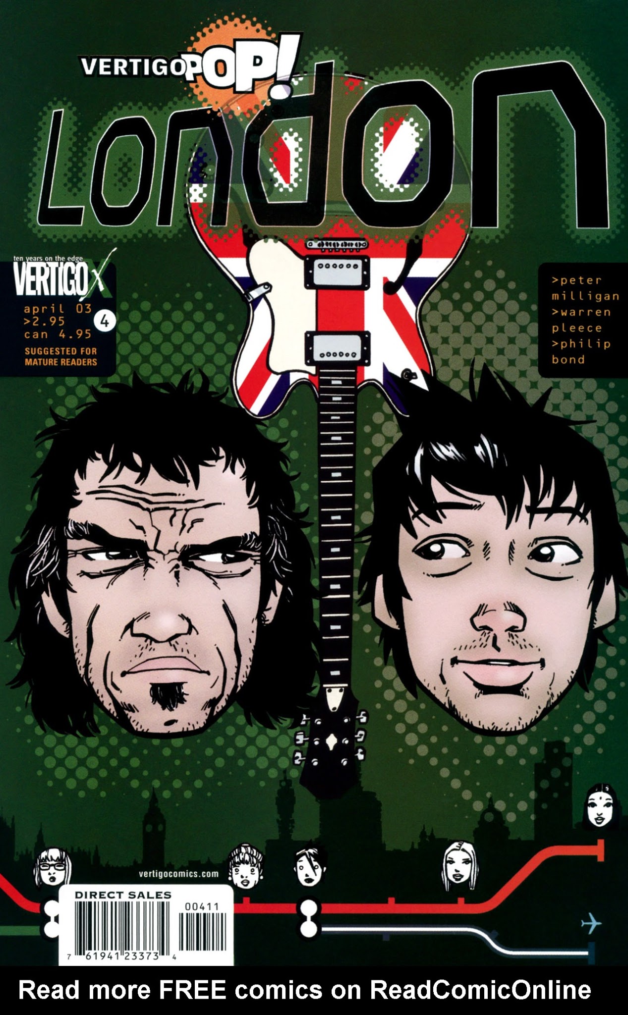 Read online Vertigo Pop! London comic -  Issue #4 - 1