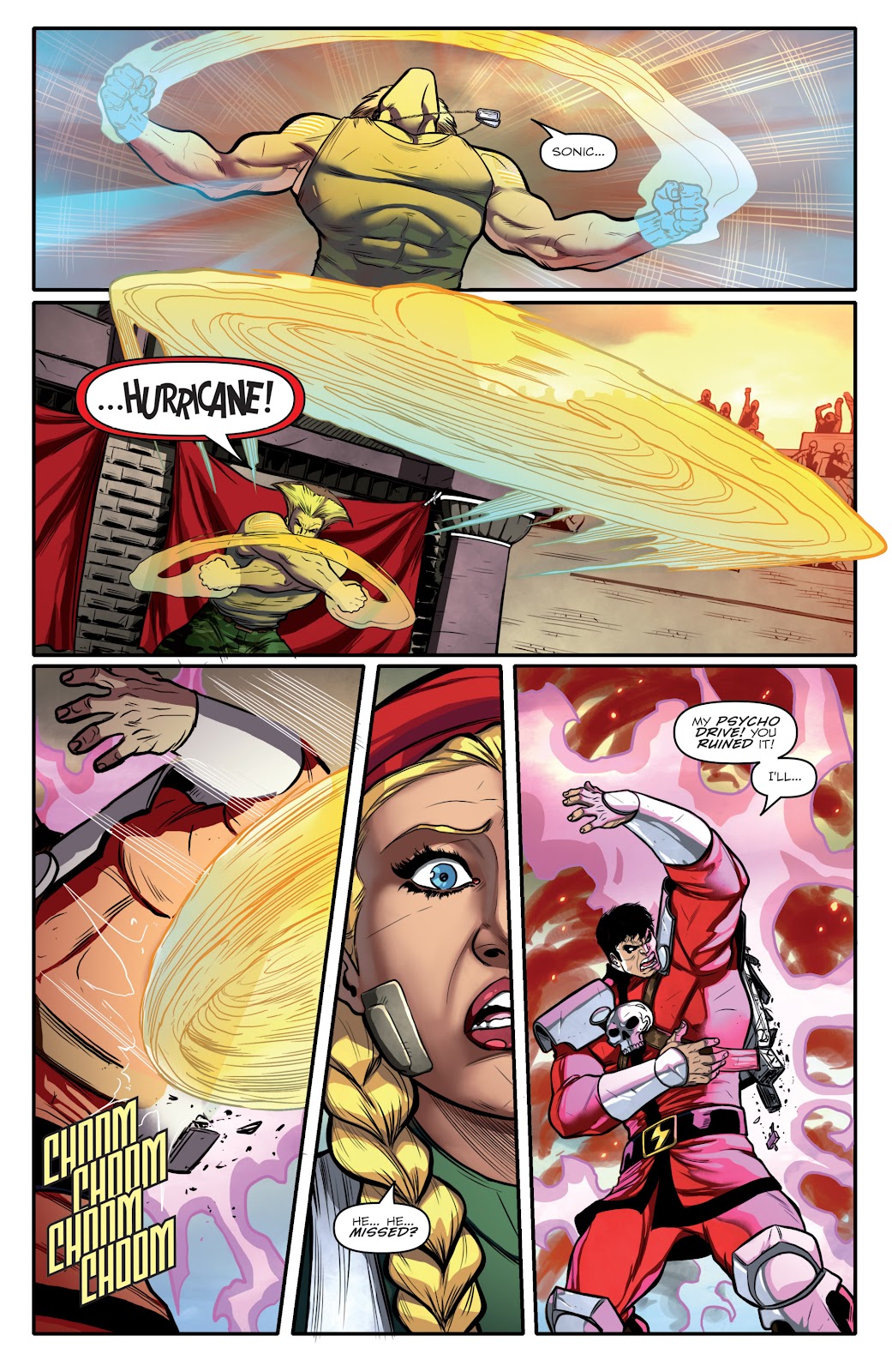 Street Fighter X G.I. Joe issue 4 - Page 21