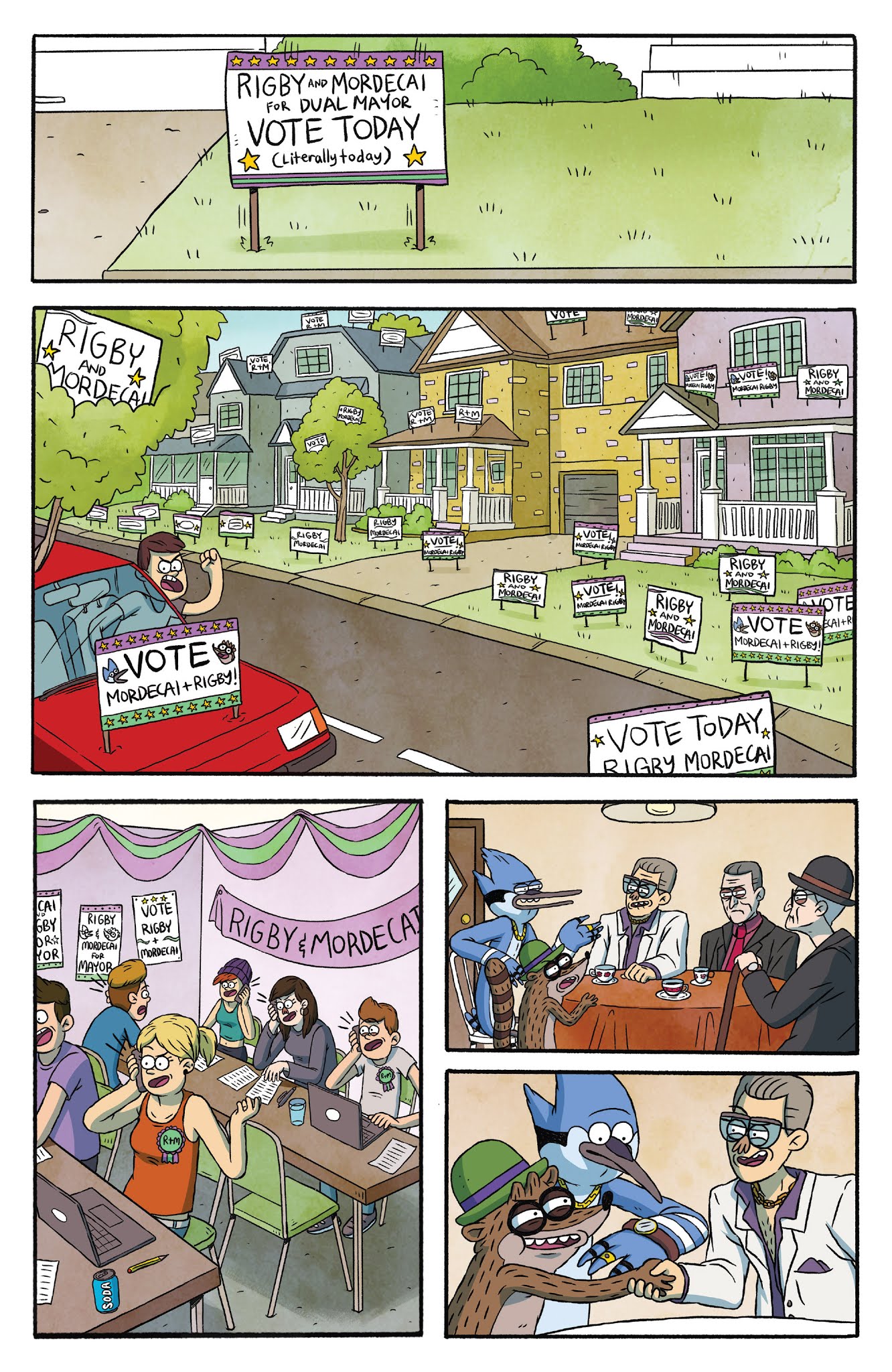 Read online Regular Show: 25 Years Later comic -  Issue #2 - 14