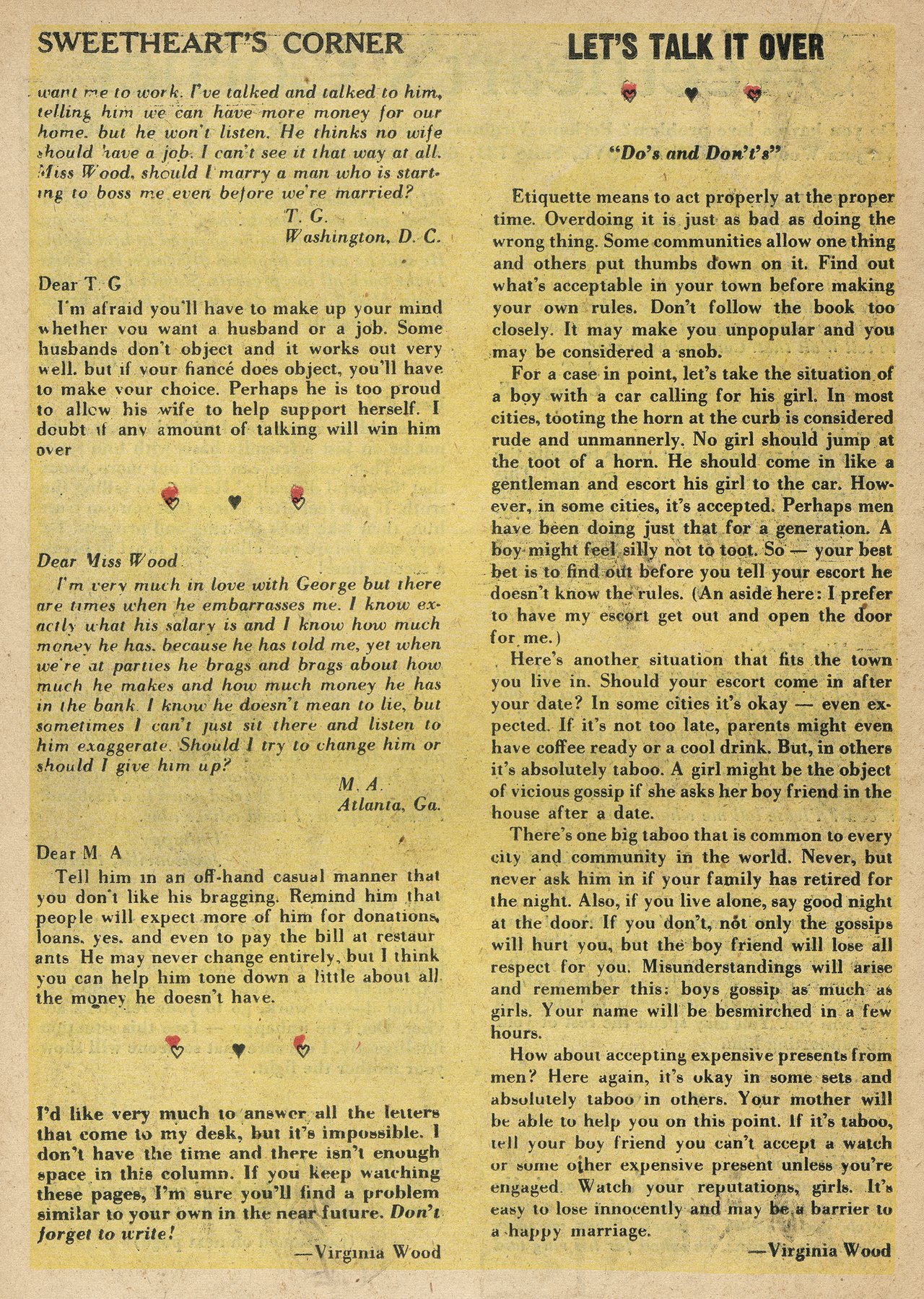 Read online Women In Love comic -  Issue #3 - 22