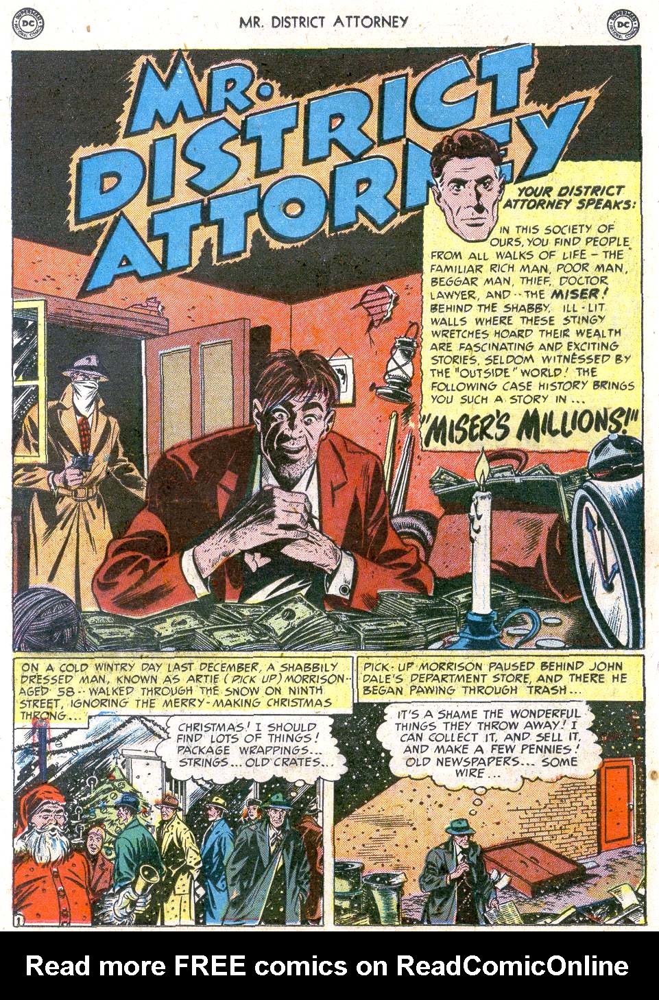 Read online Mr. District Attorney comic -  Issue #15 - 15