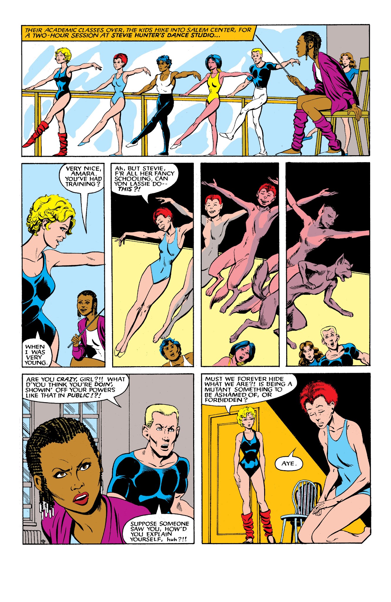 Read online New Mutants Classic comic -  Issue # TPB 2 - 134