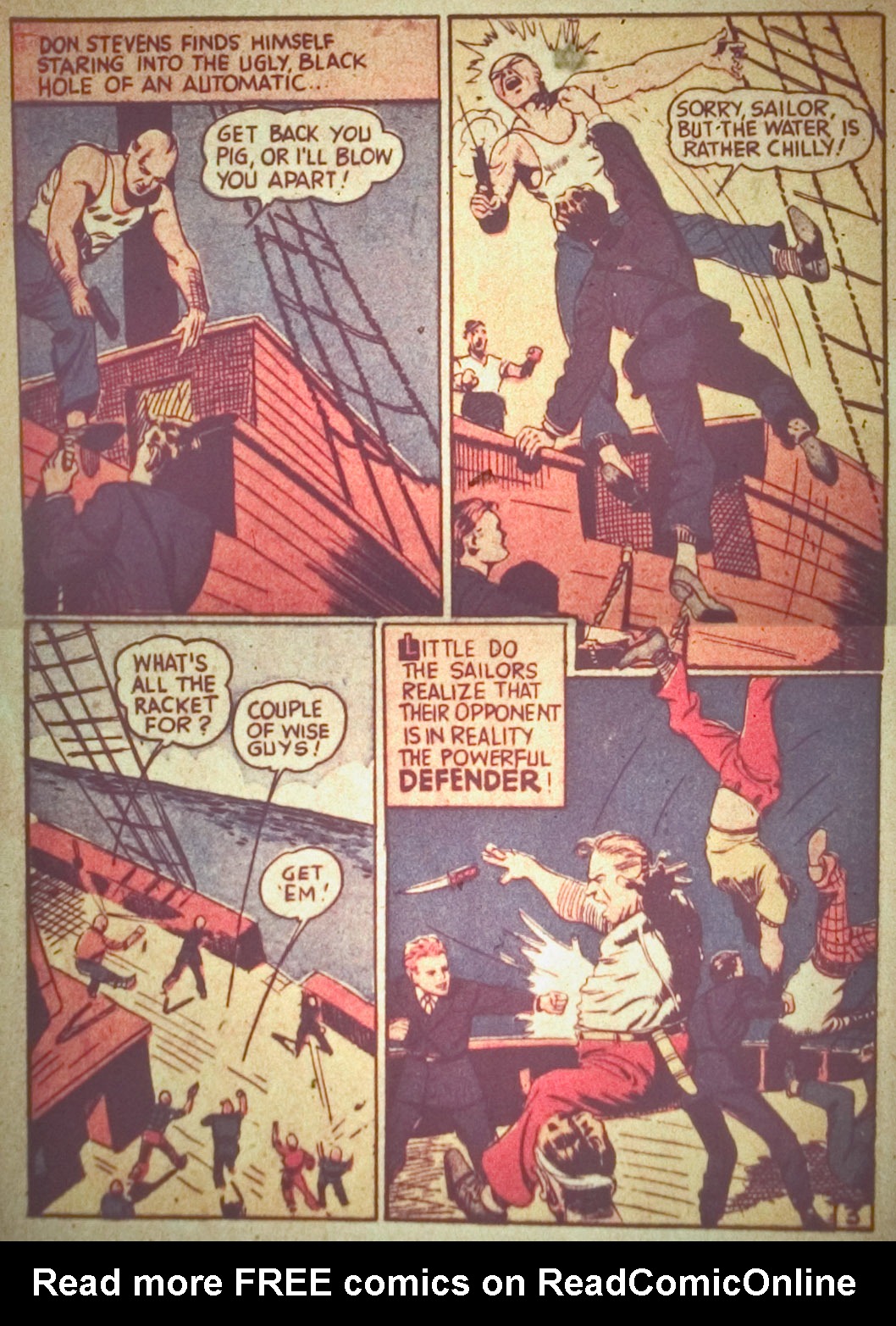 Read online USA Comics comic -  Issue #1 - 7