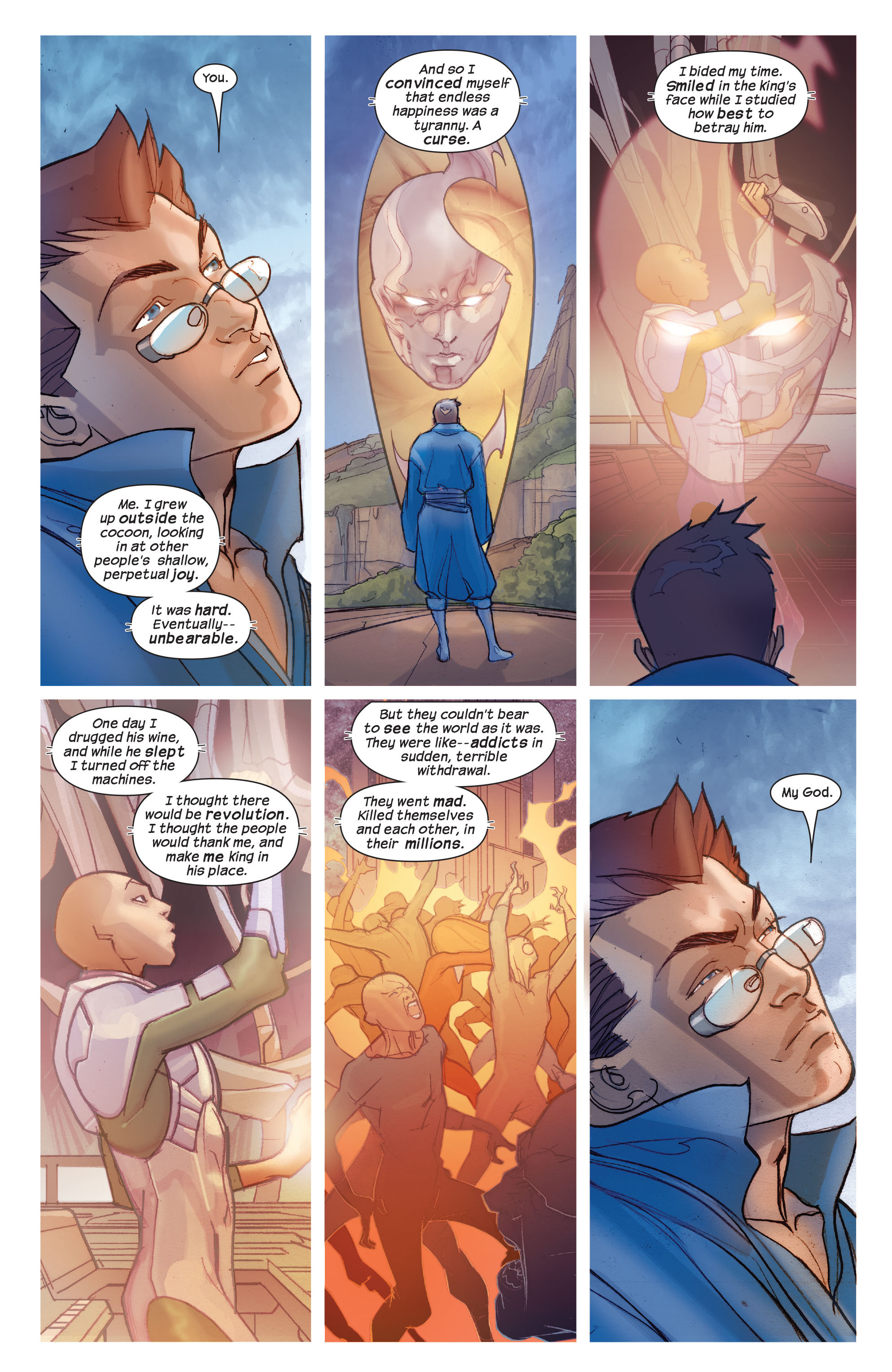 Read online Ultimate Fantastic Four (2004) comic -  Issue #45 - 21